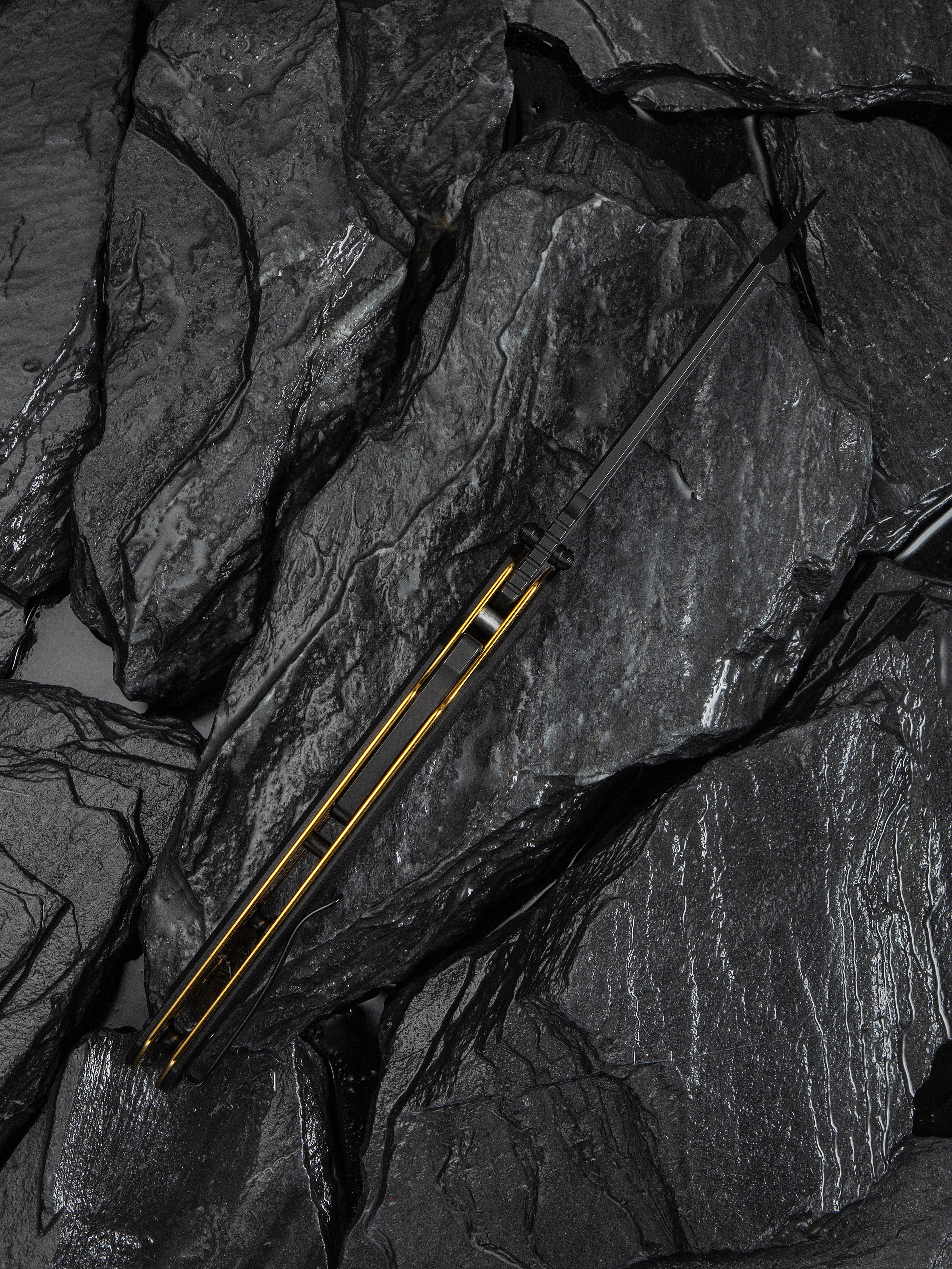 CIVIVI Buster FG — Black Coarse G10