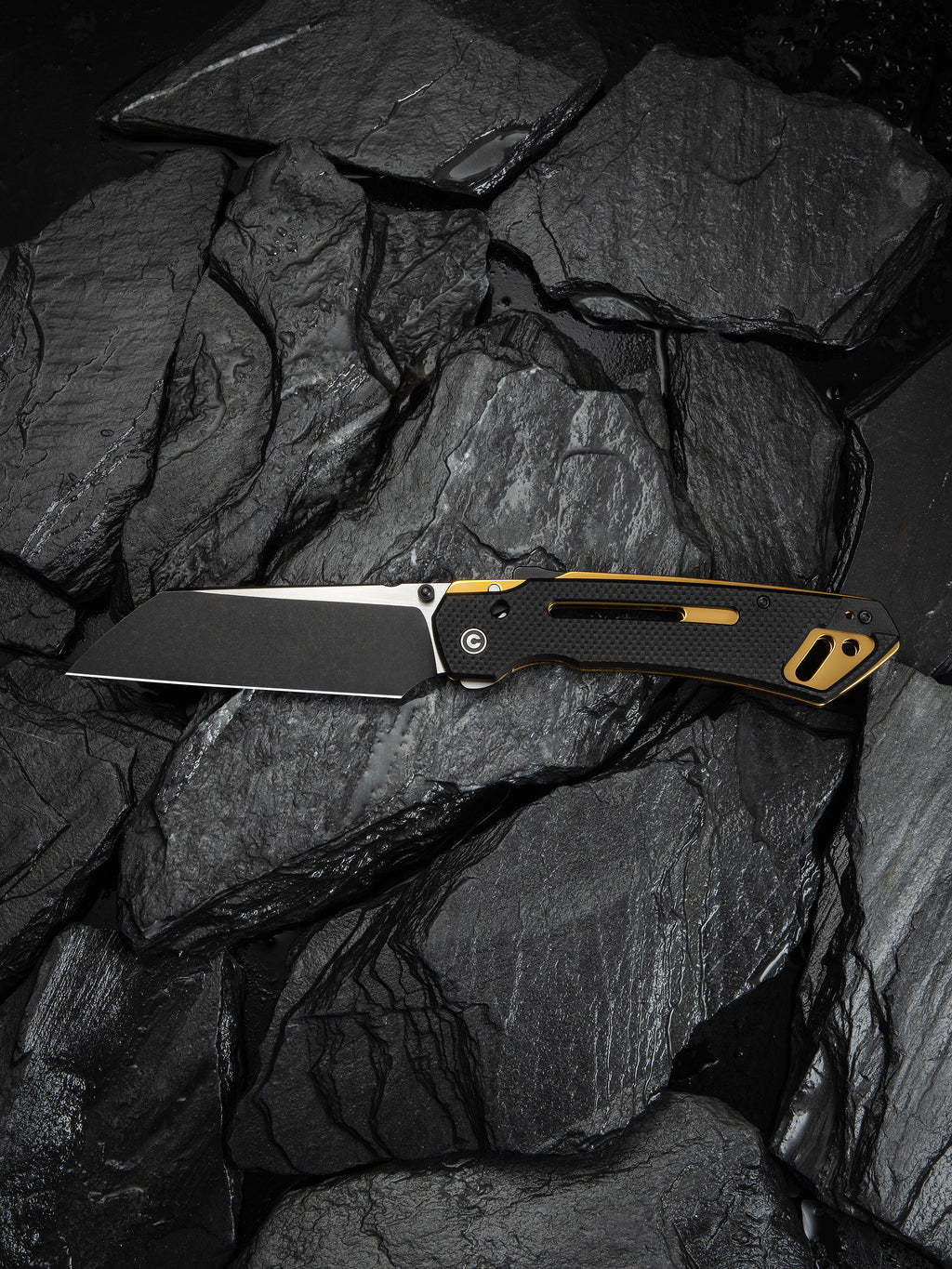 CIVIVI Buster FG — Black Coarse G10