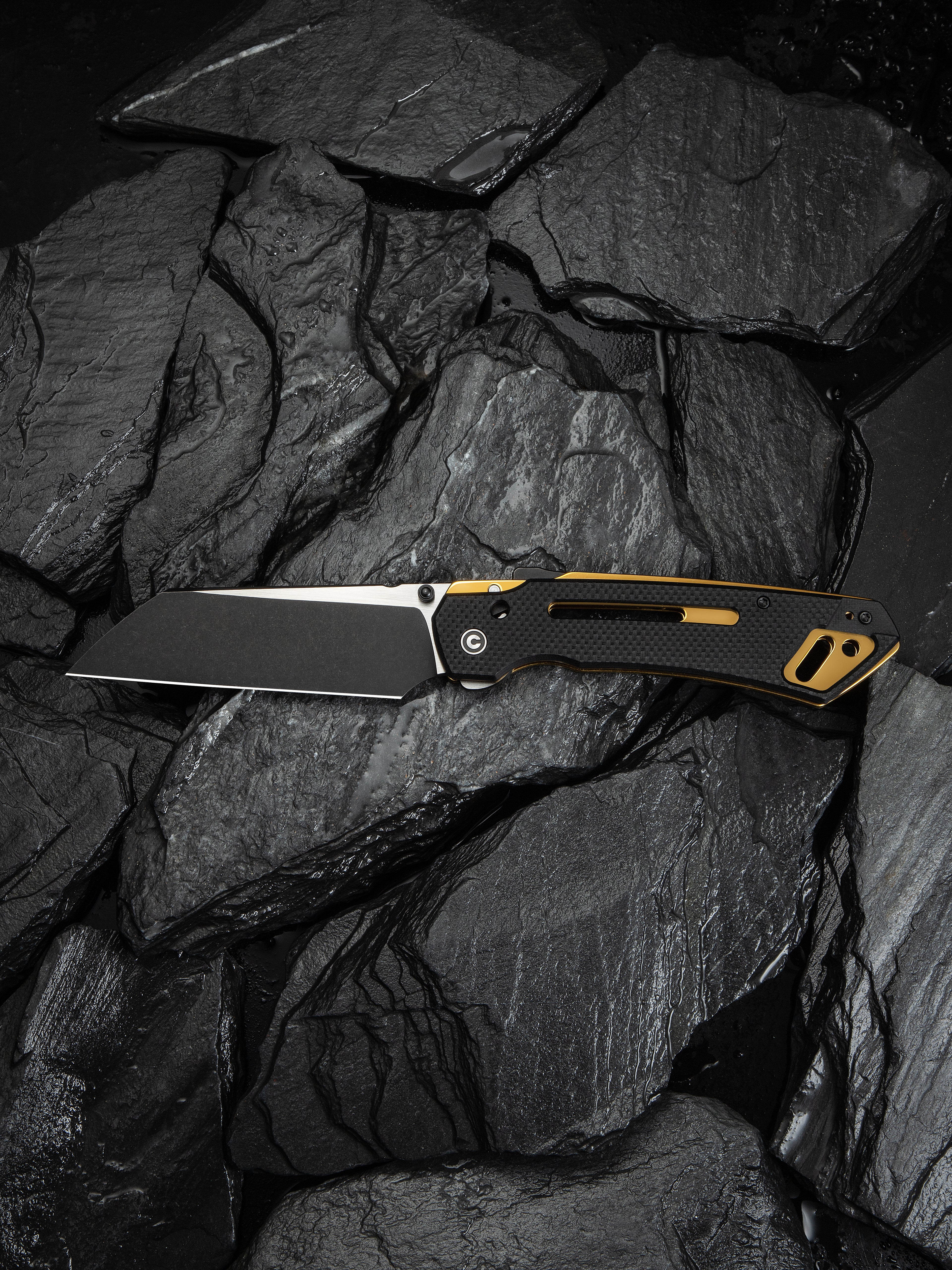 CIVIVI Buster FG — Black Coarse G10