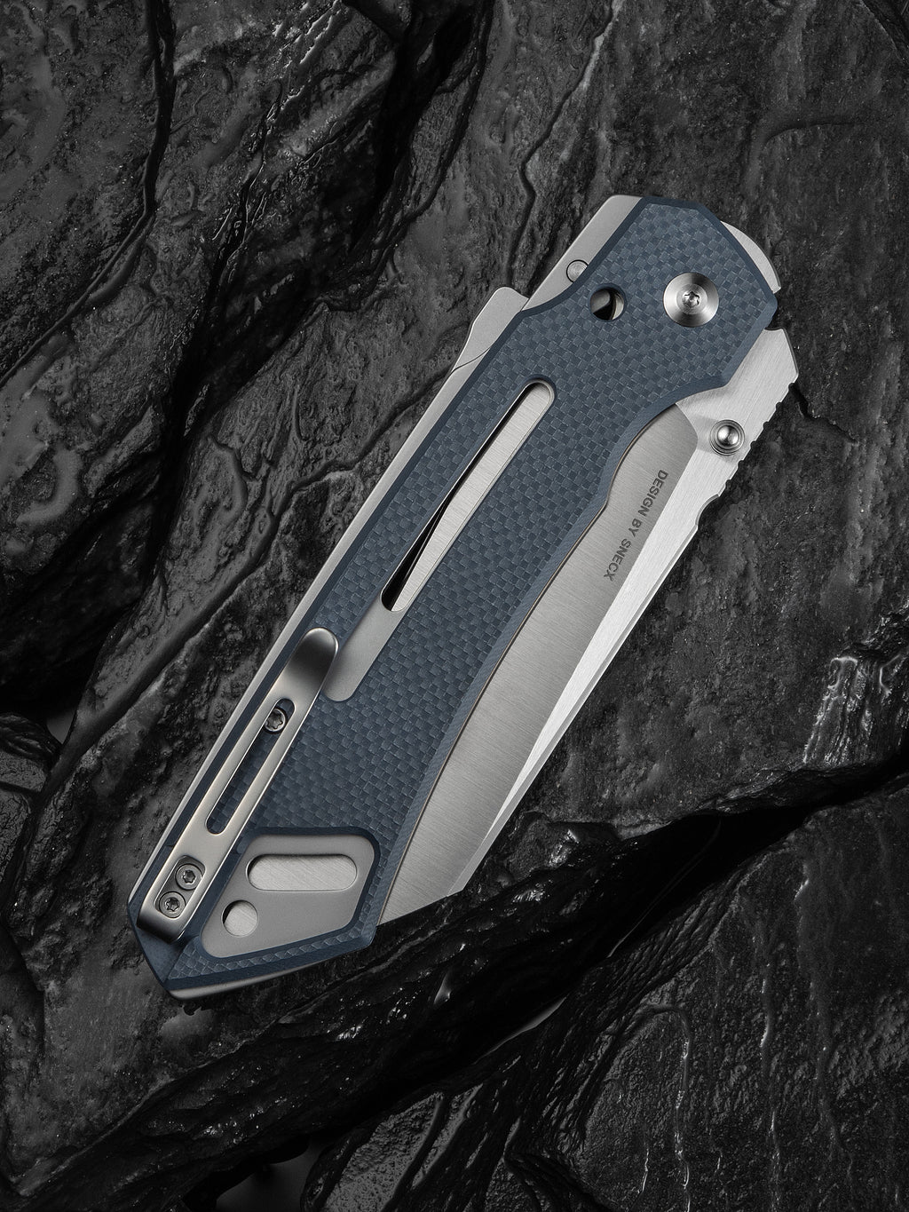 CIVIVI Buster FG — Neutral Blue Coarse G10