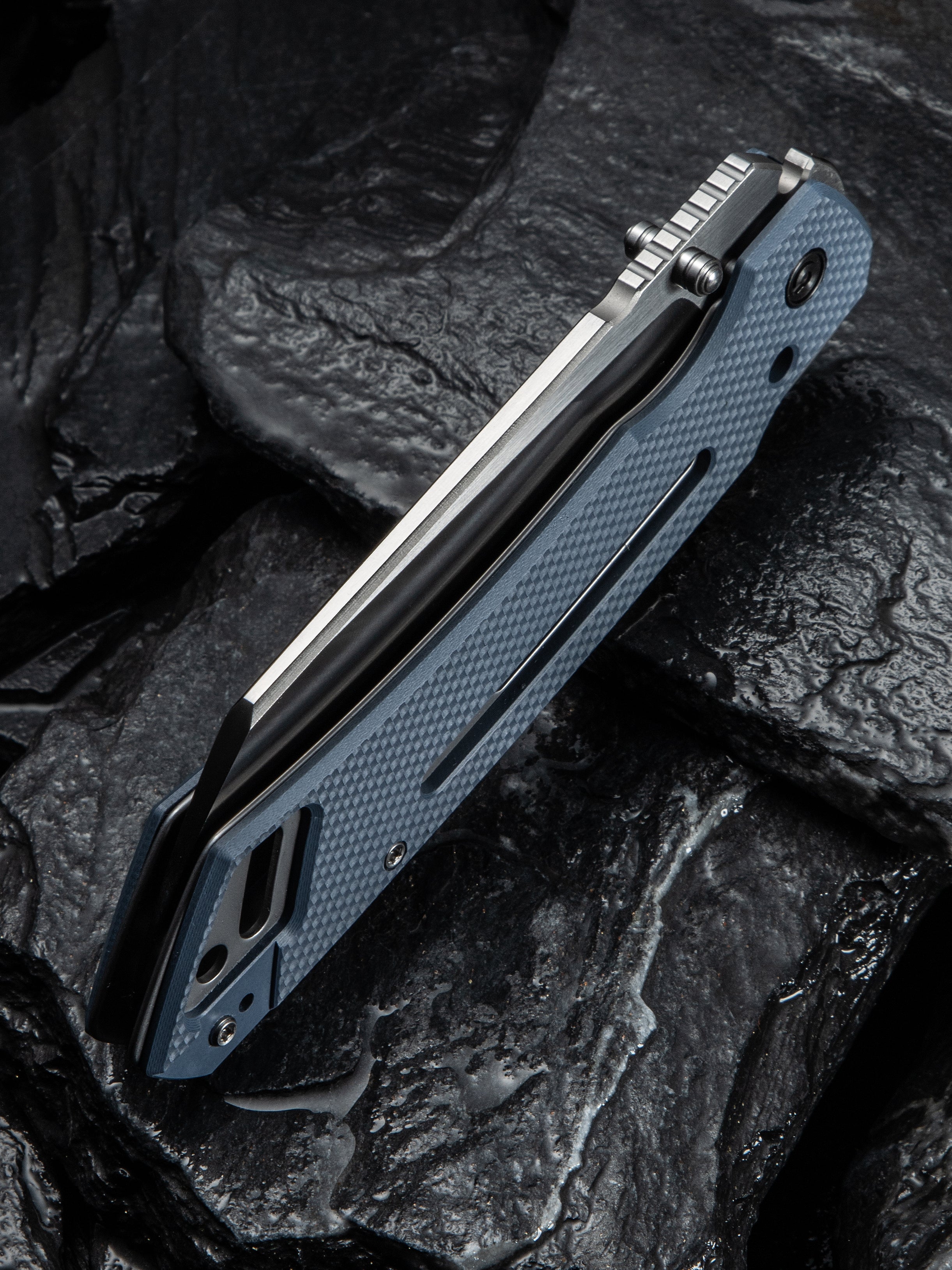 CIVIVI Buster FG — Neutral Blue Coarse G10