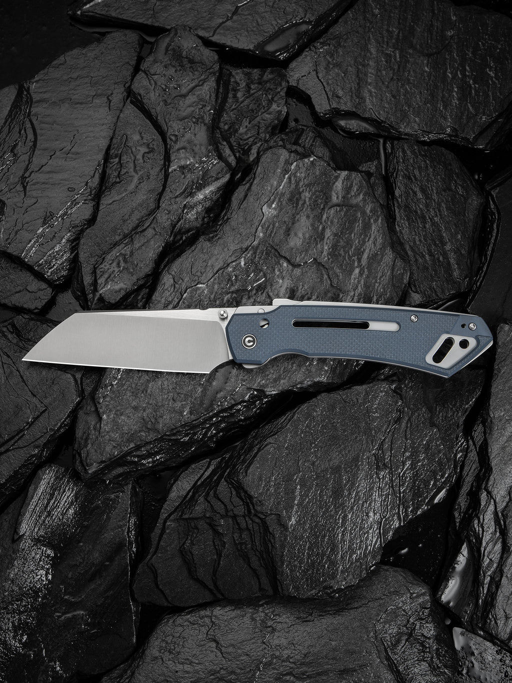 CIVIVI Buster FG — Neutral Blue Coarse G10