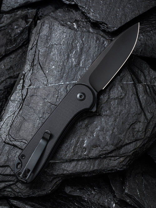 CIVIVI Button Lock Elementum II — Black G10