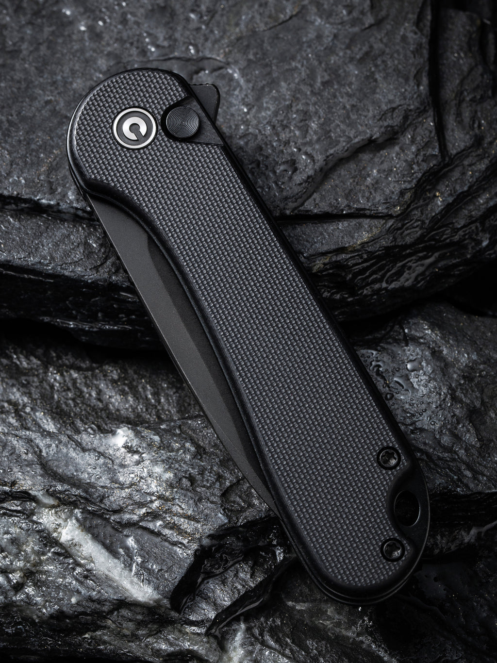 CIVIVI Button Lock Elementum II — Black G10