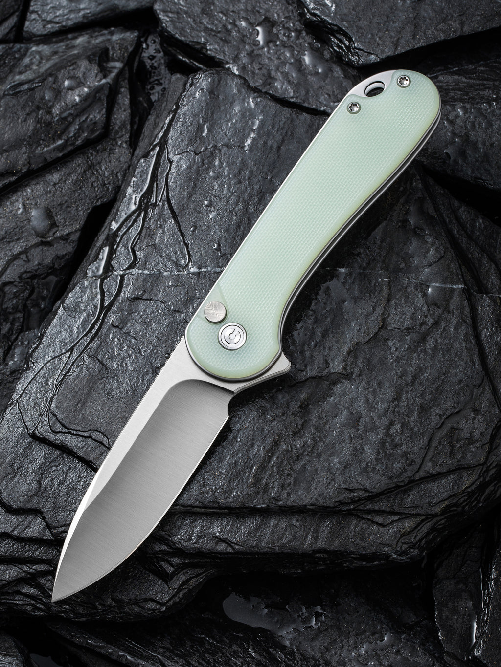 CIVIVI Button Lock Elementum II — Natural G10
