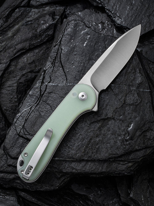 CIVIVI Button Lock Elementum II — Natural G10