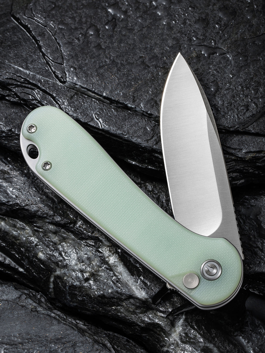 CIVIVI Button Lock Elementum II — Natural G10