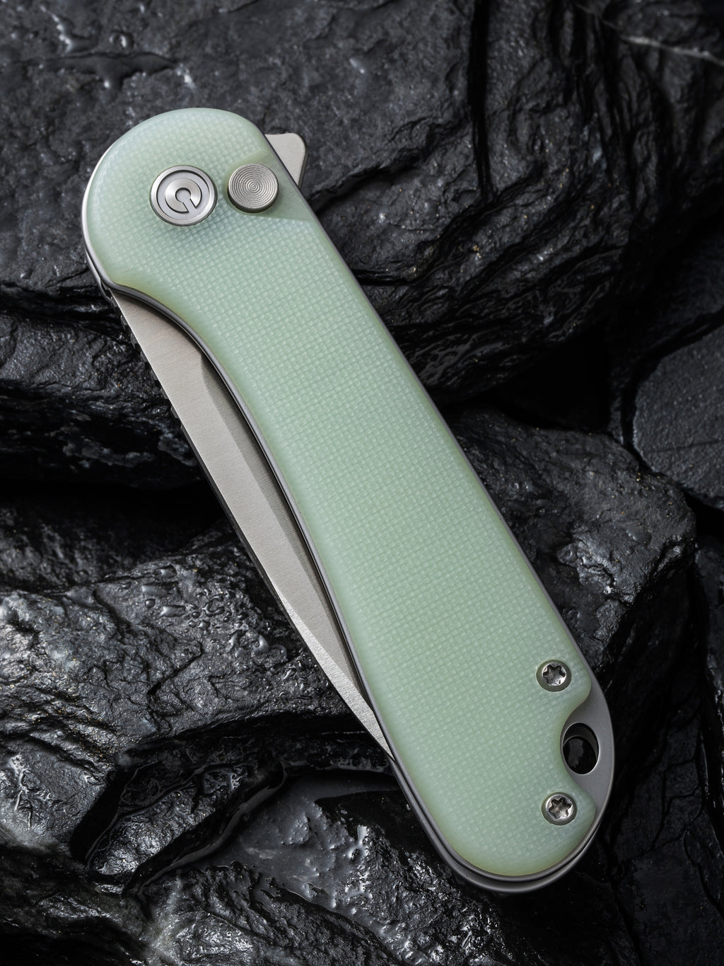 CIVIVI Button Lock Elementum II — Natural G10