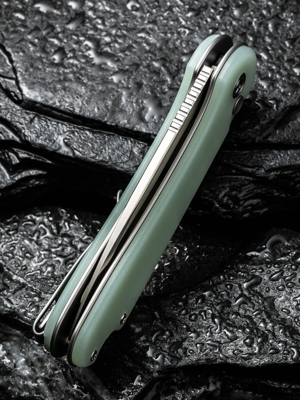 CIVIVI Button Lock Elementum II — Natural G10