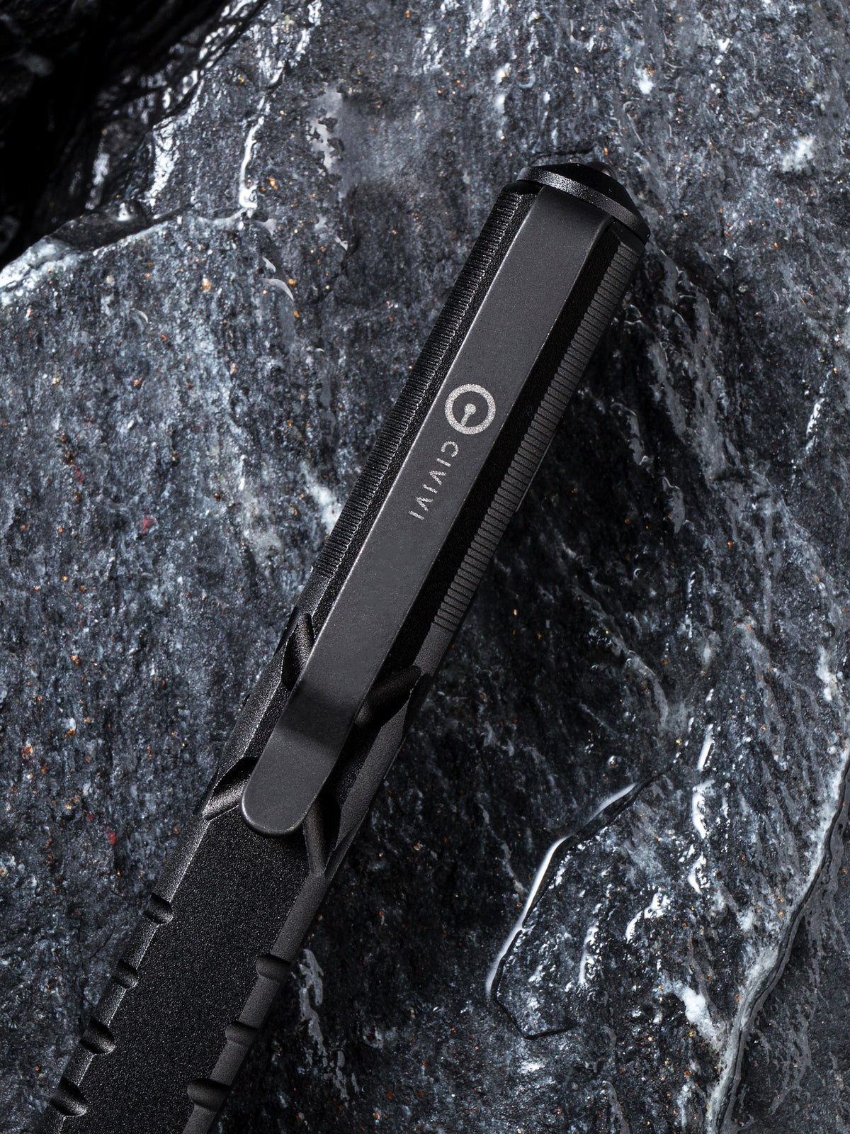 CIVIVI C-Quill — Black Aluminum Pen