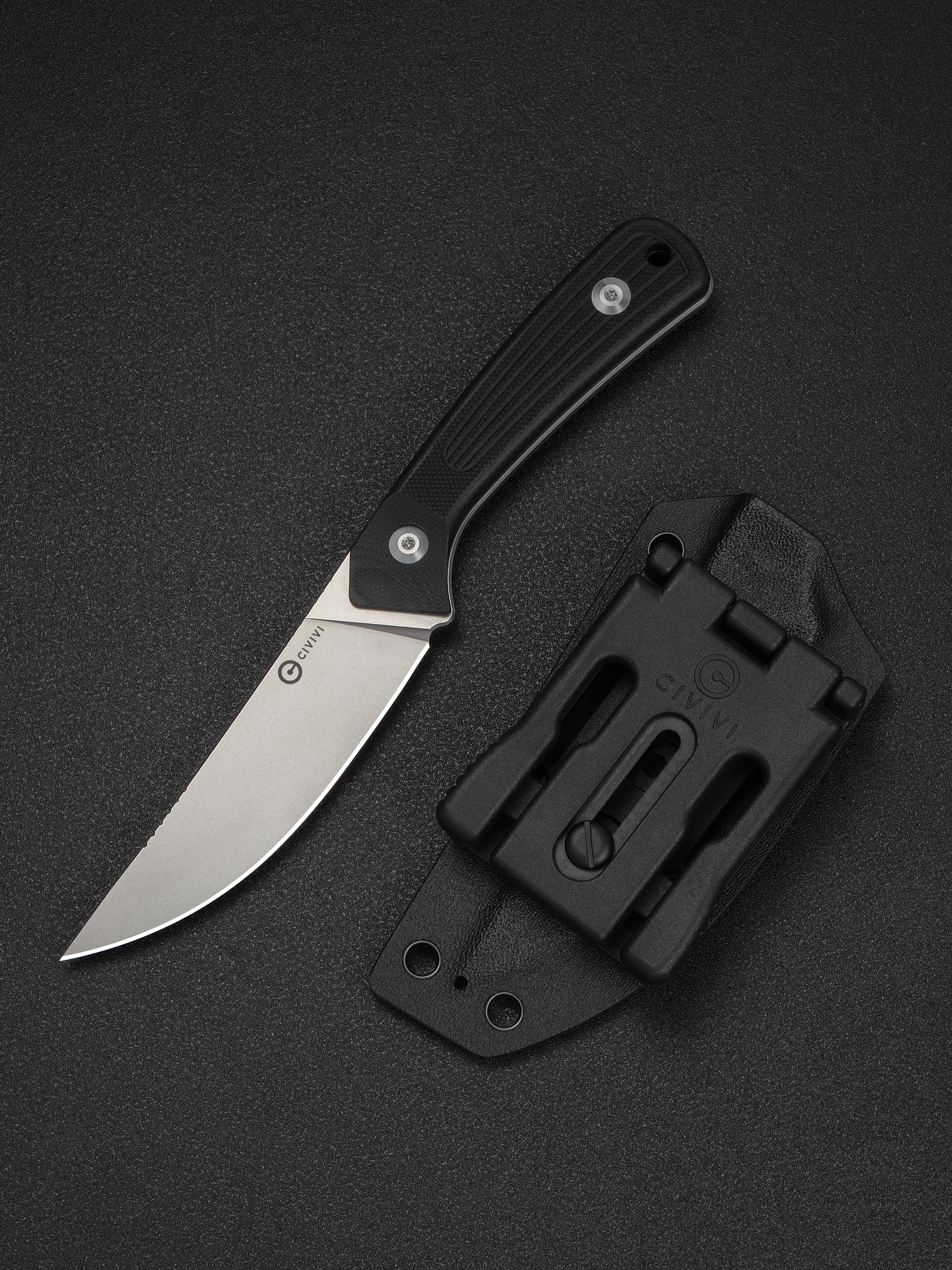 CIVIVI Carveth — Black G10