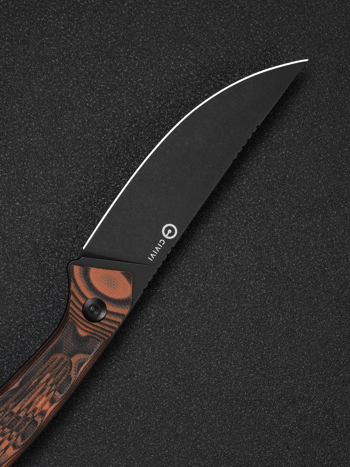 CIVIVI Carveth — Orange & Black G10