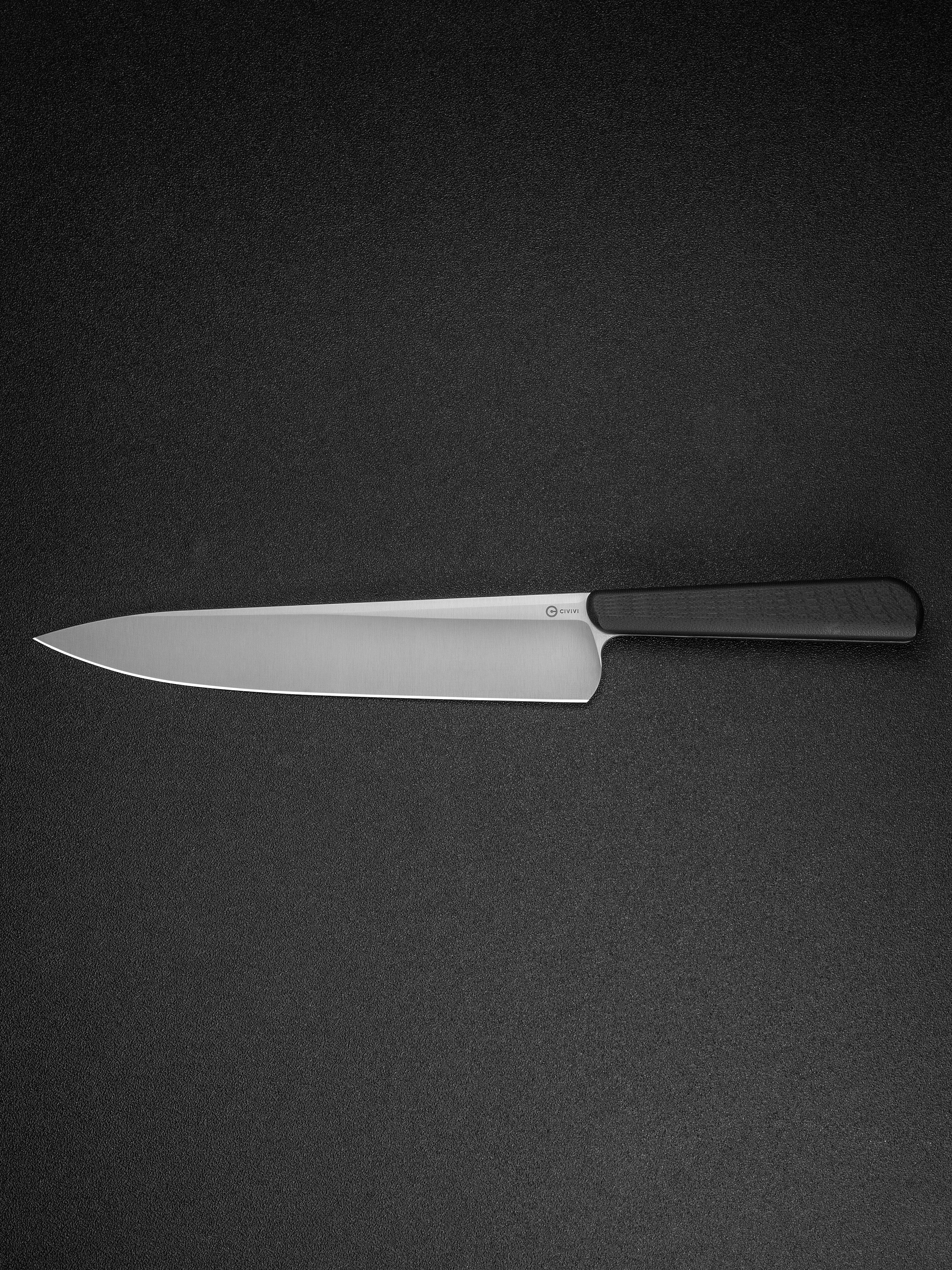 CIVIVI Cibus — Milled Black G10