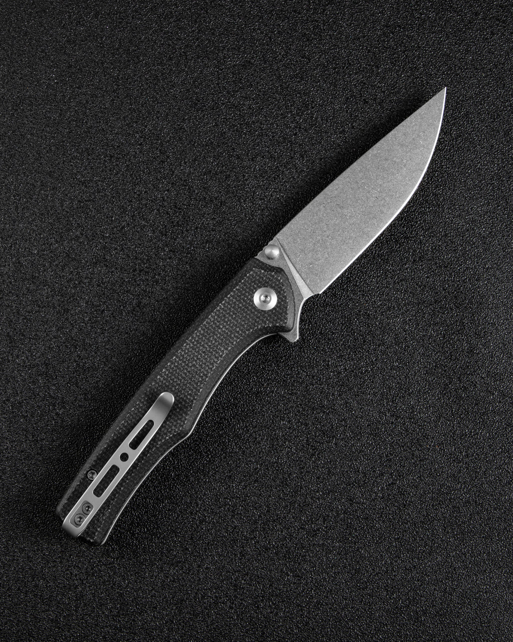 SENCUT Crowley — Black Micarta
