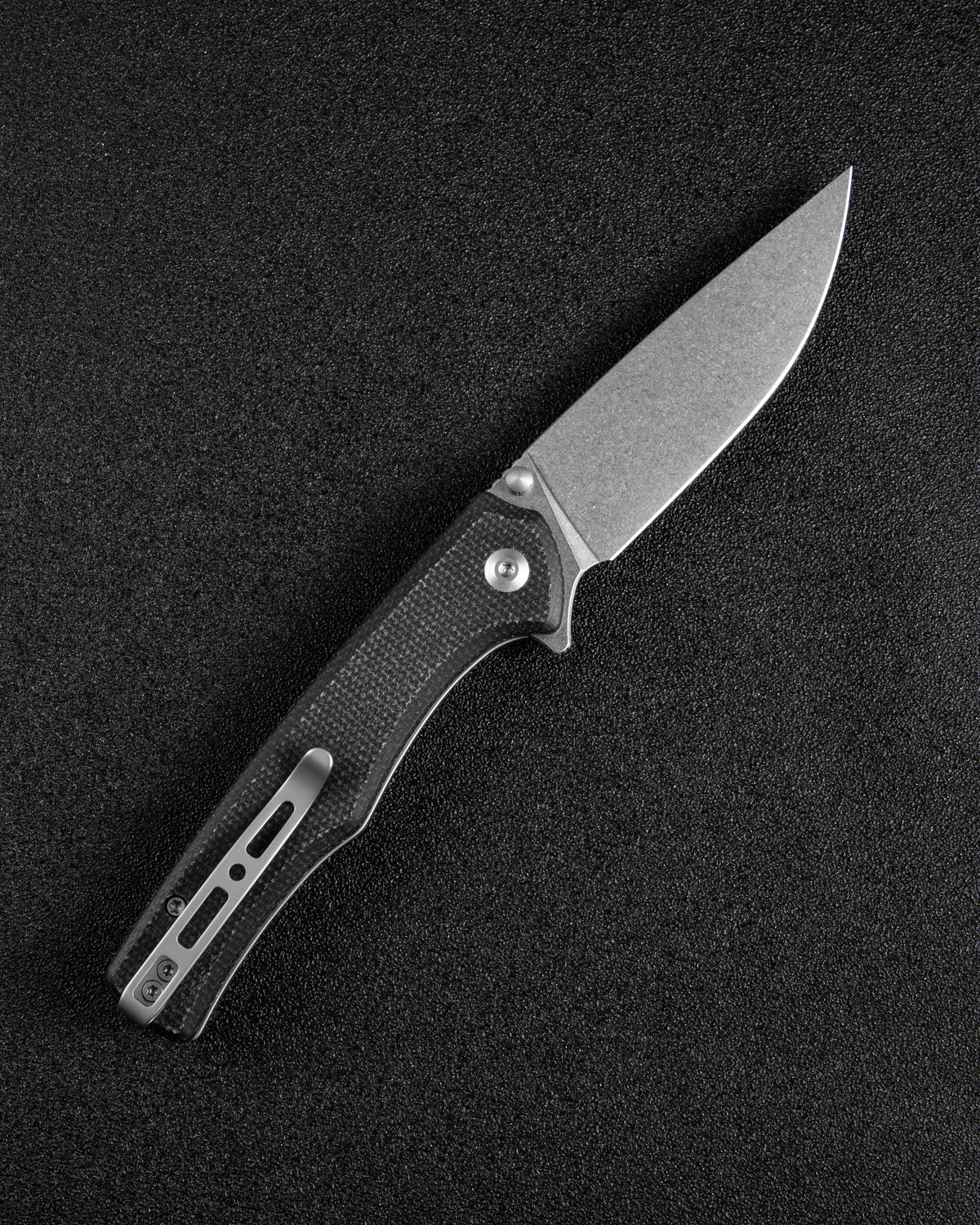 SENCUT Crowley — Black Micarta