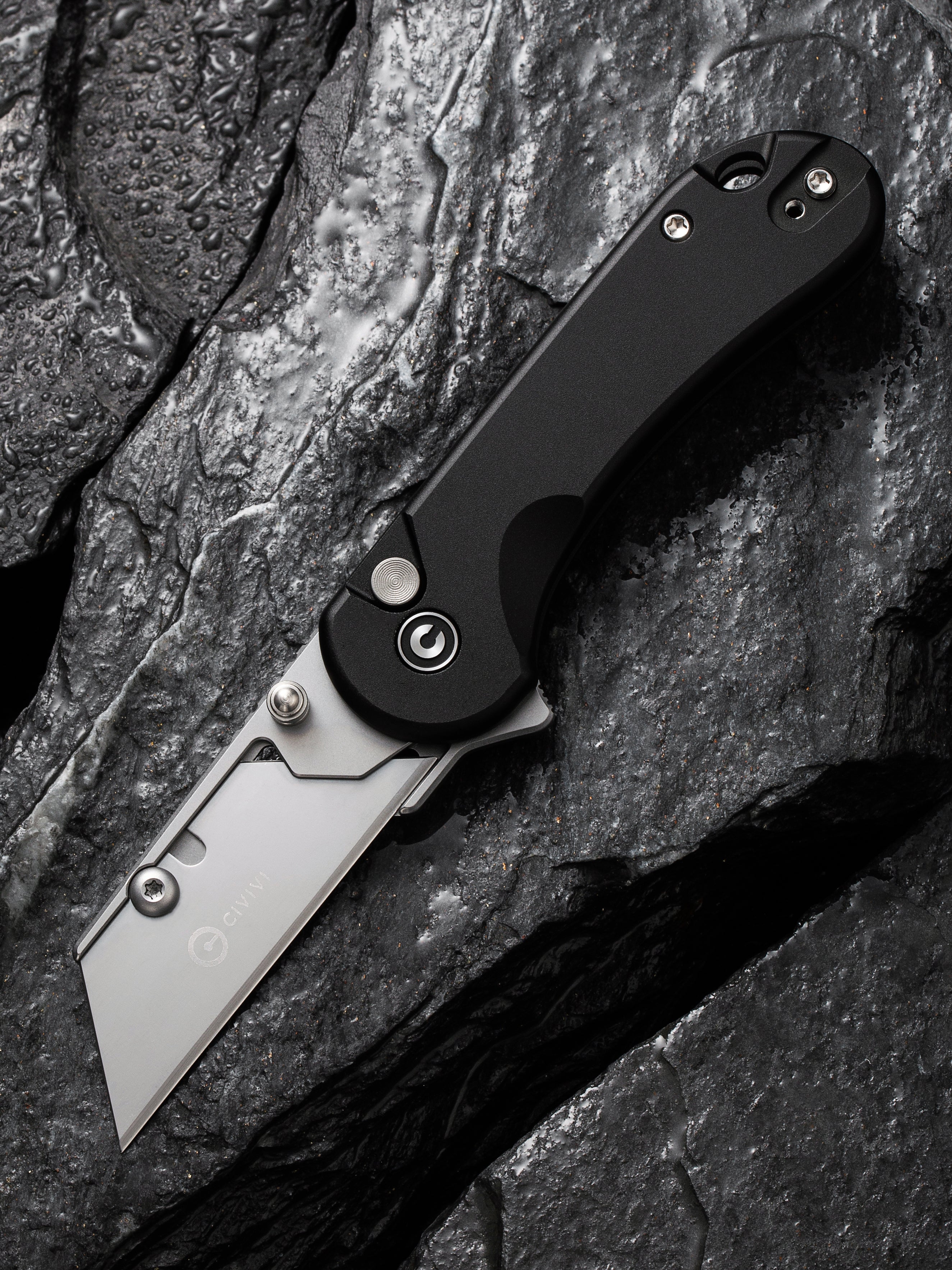 CIVIVI Elementum Utility — Black Aluminum