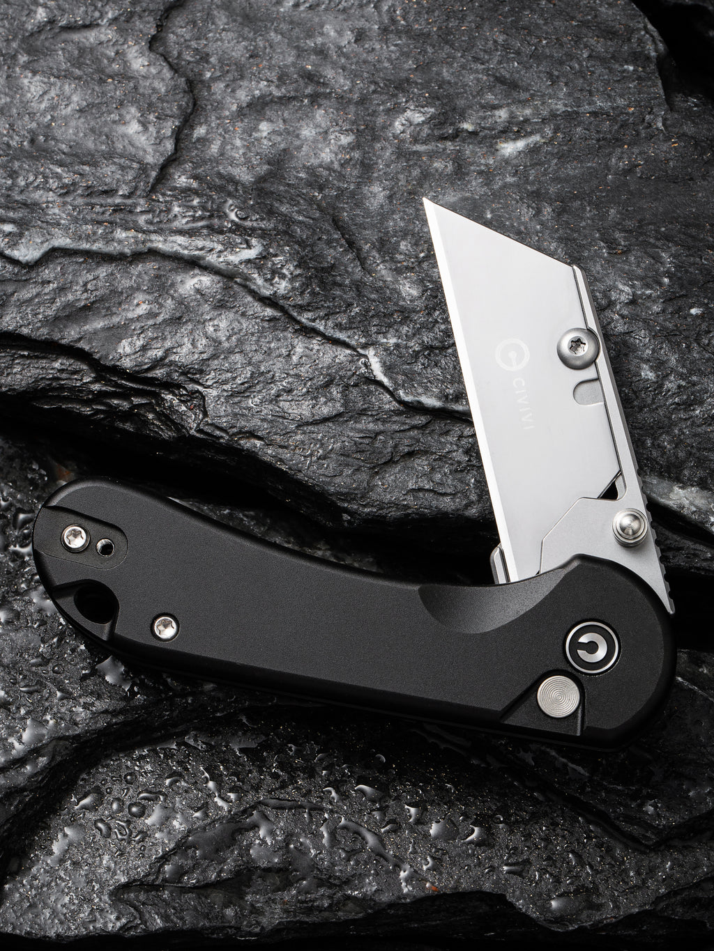 CIVIVI Elementum Utility — Black Aluminum