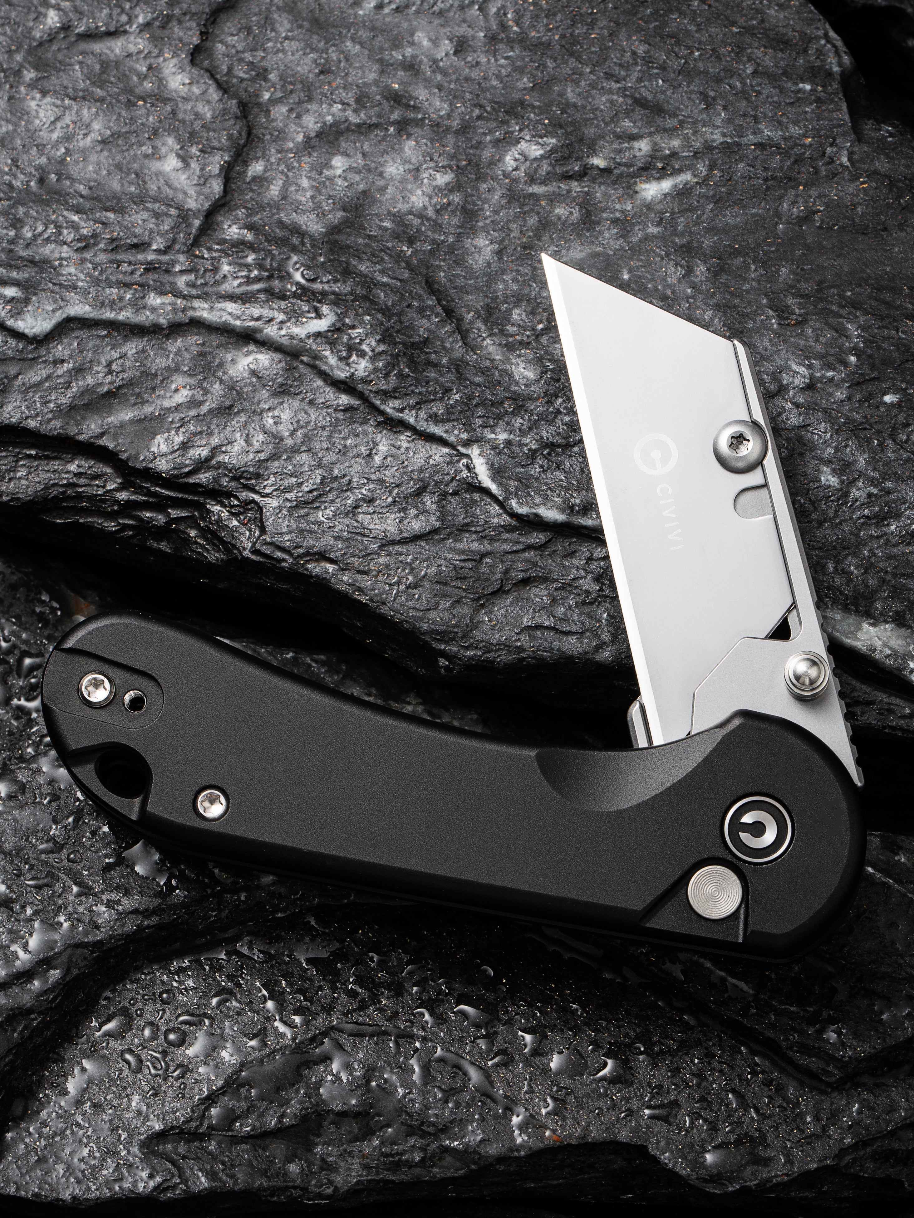 CIVIVI Elementum Utility — Black Aluminum