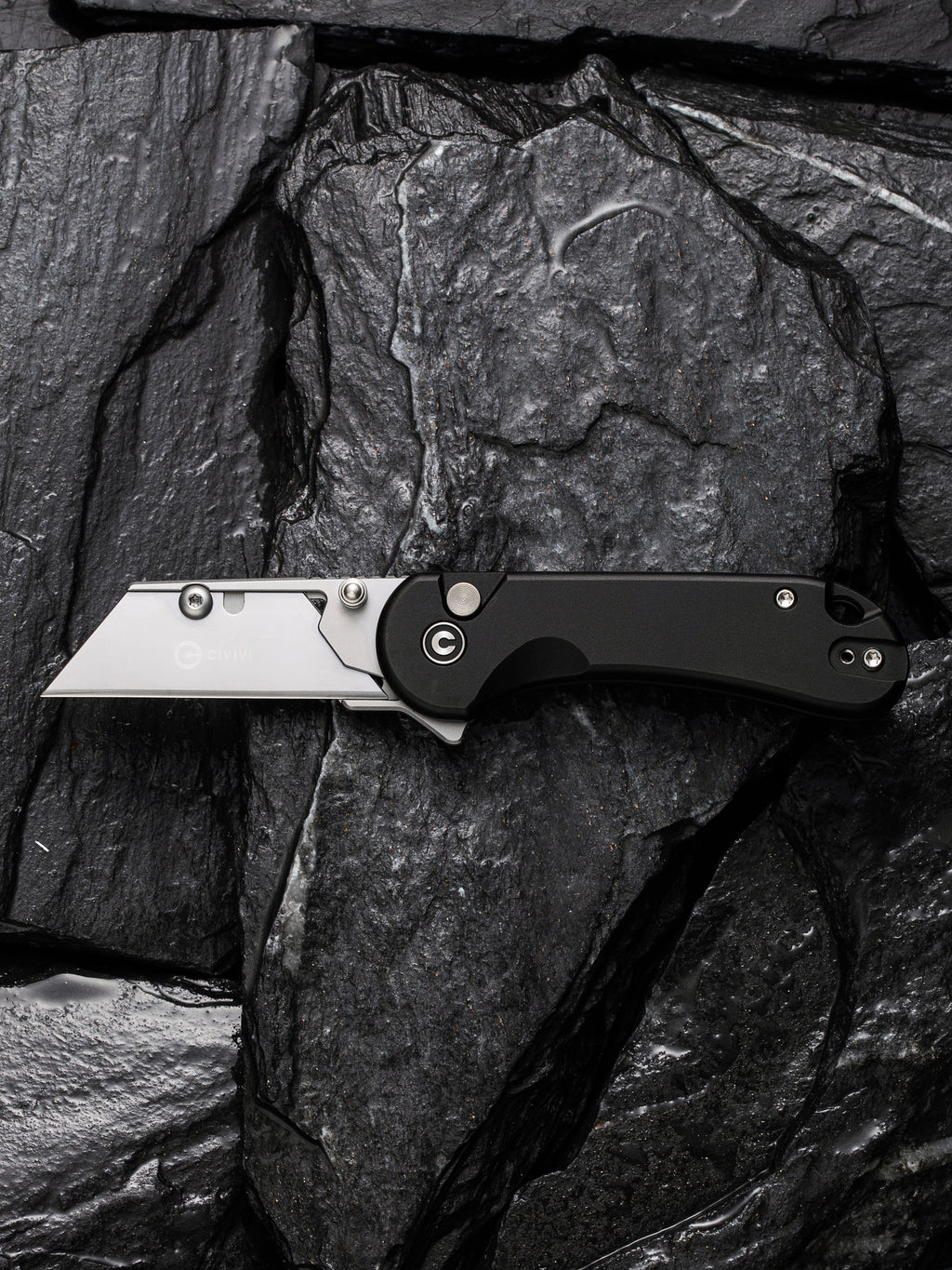 CIVIVI Elementum Utility — Black Aluminum