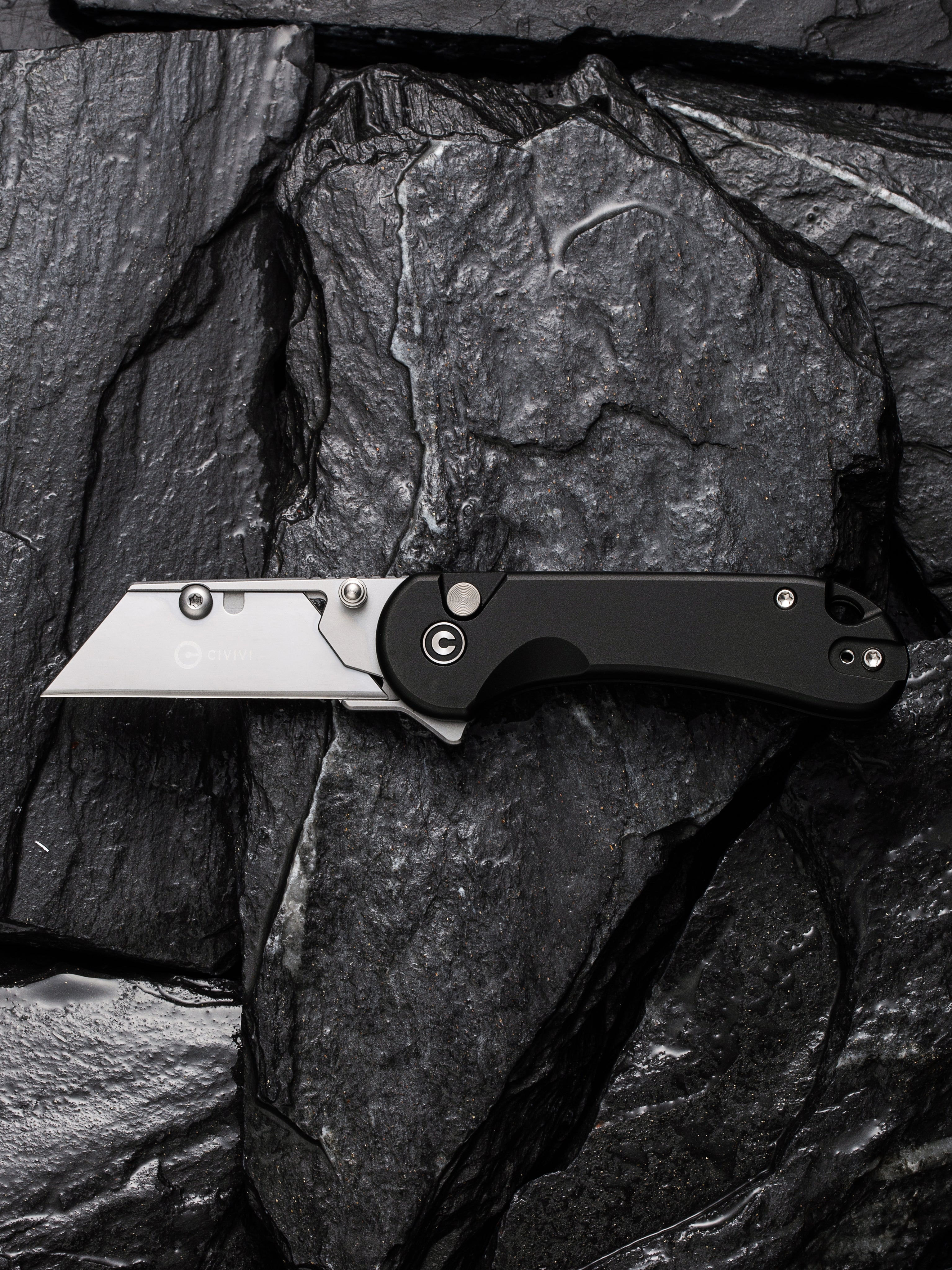 CIVIVI Elementum Utility — Black Aluminum