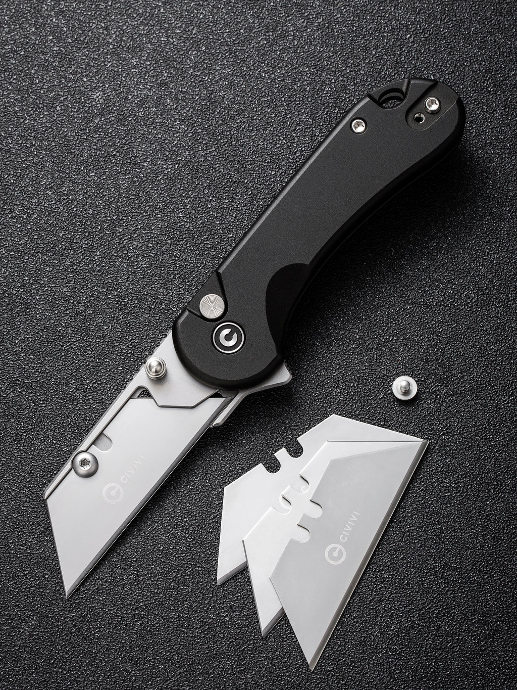 CIVIVI Elementum Utility — Black Aluminum
