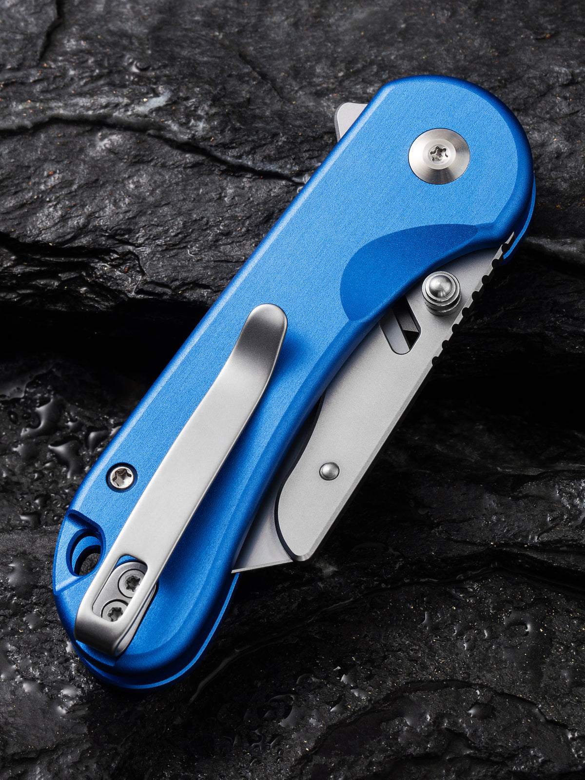 CIVIVI Elementum Utility — Blue Aluminum