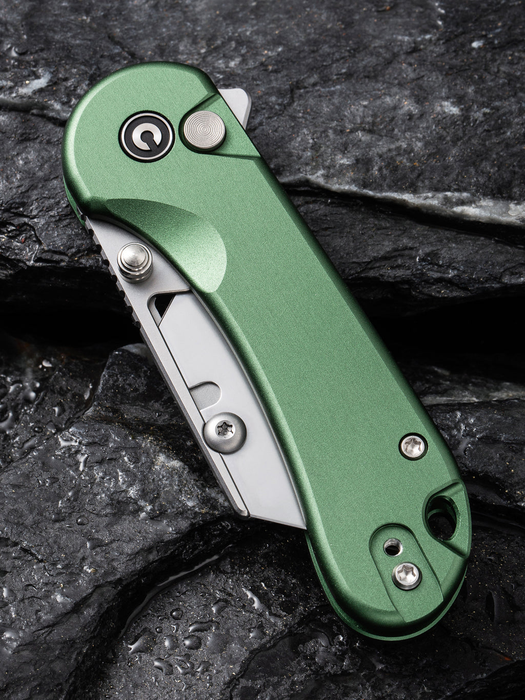 CIVIVI Elementum Utility — Green Aluminum