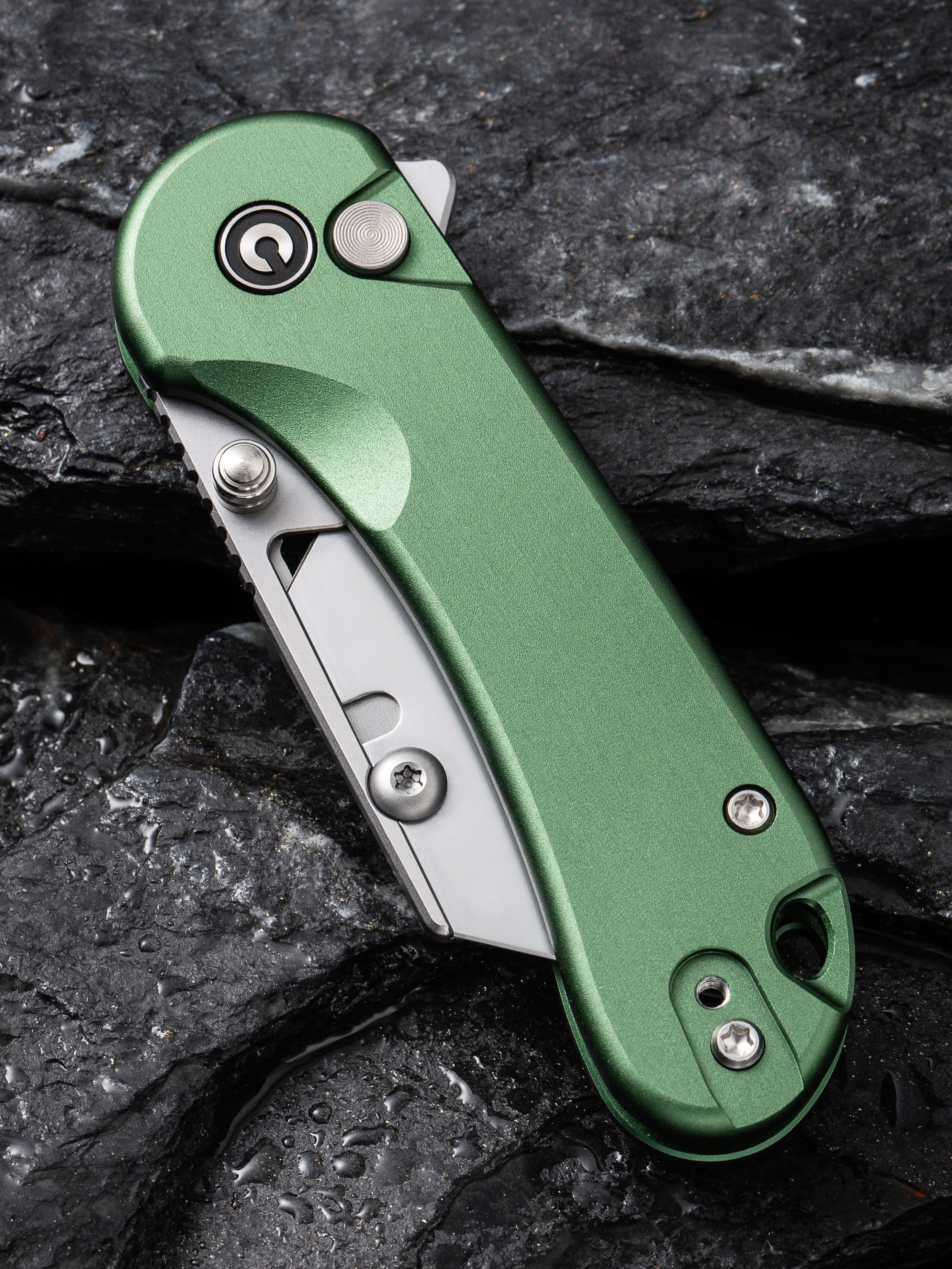 CIVIVI Elementum Utility — Green Aluminum