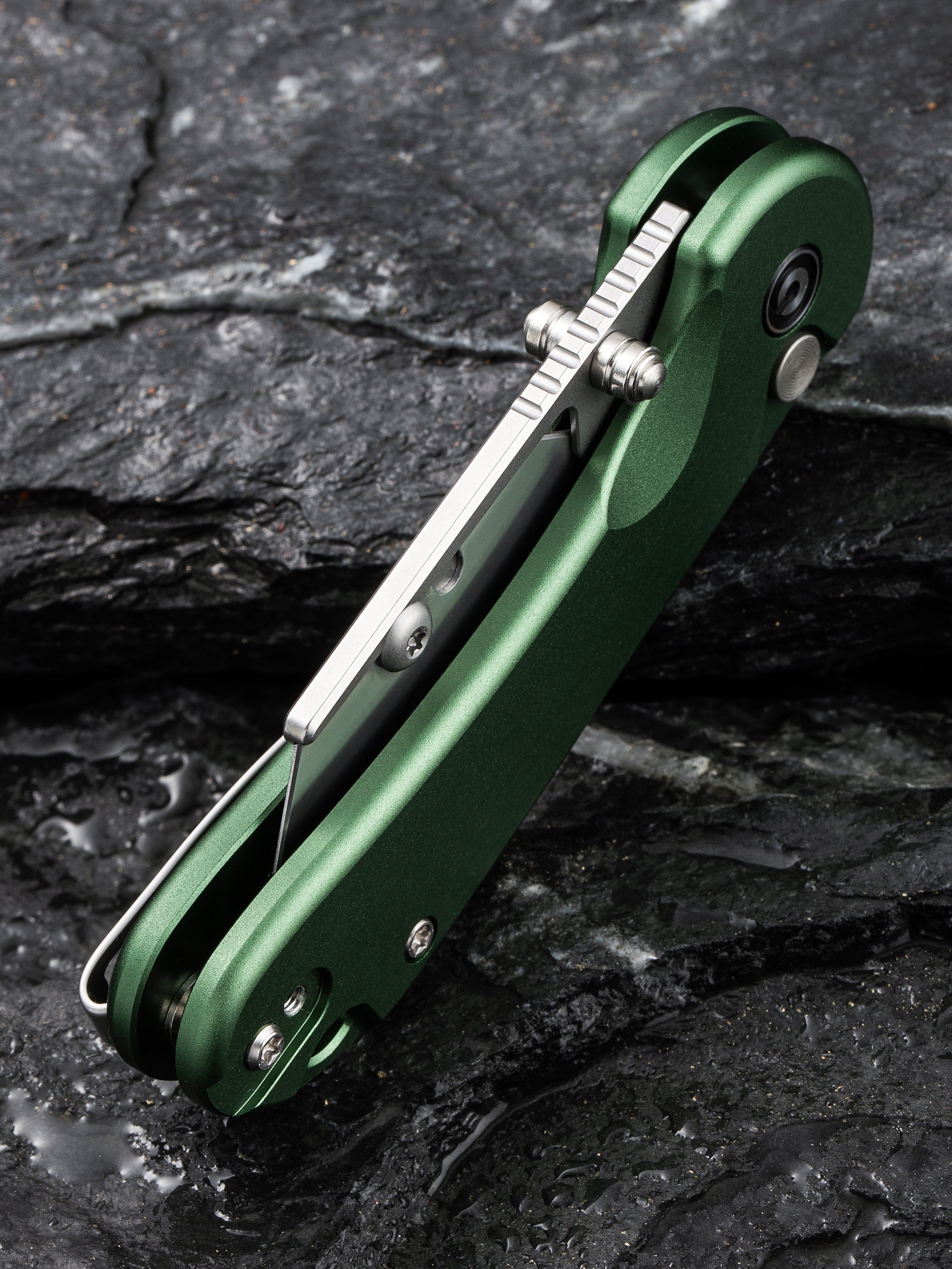 CIVIVI Elementum Utility — Green Aluminum