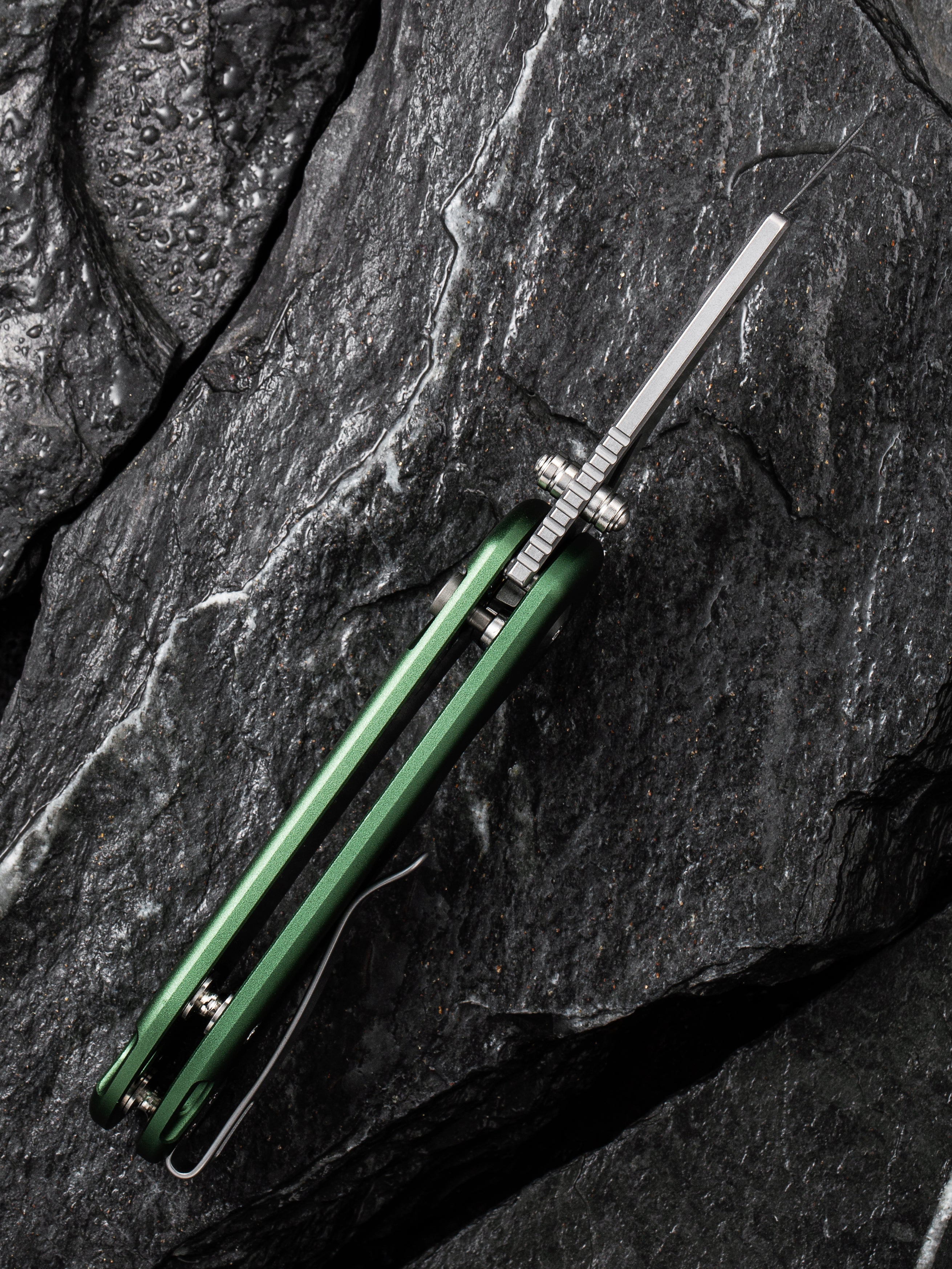 CIVIVI Elementum Utility — Green Aluminum