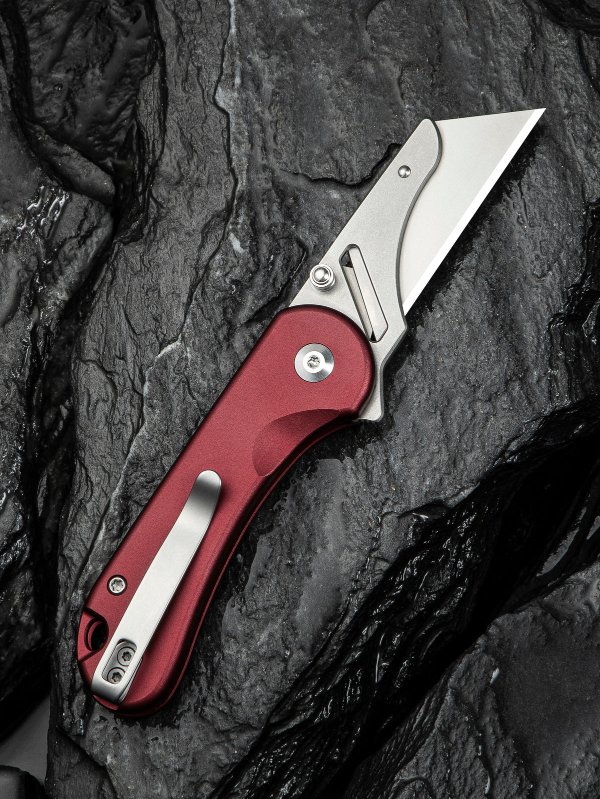 CIVIVI Elementum Utility — Burgundy Aluminum
