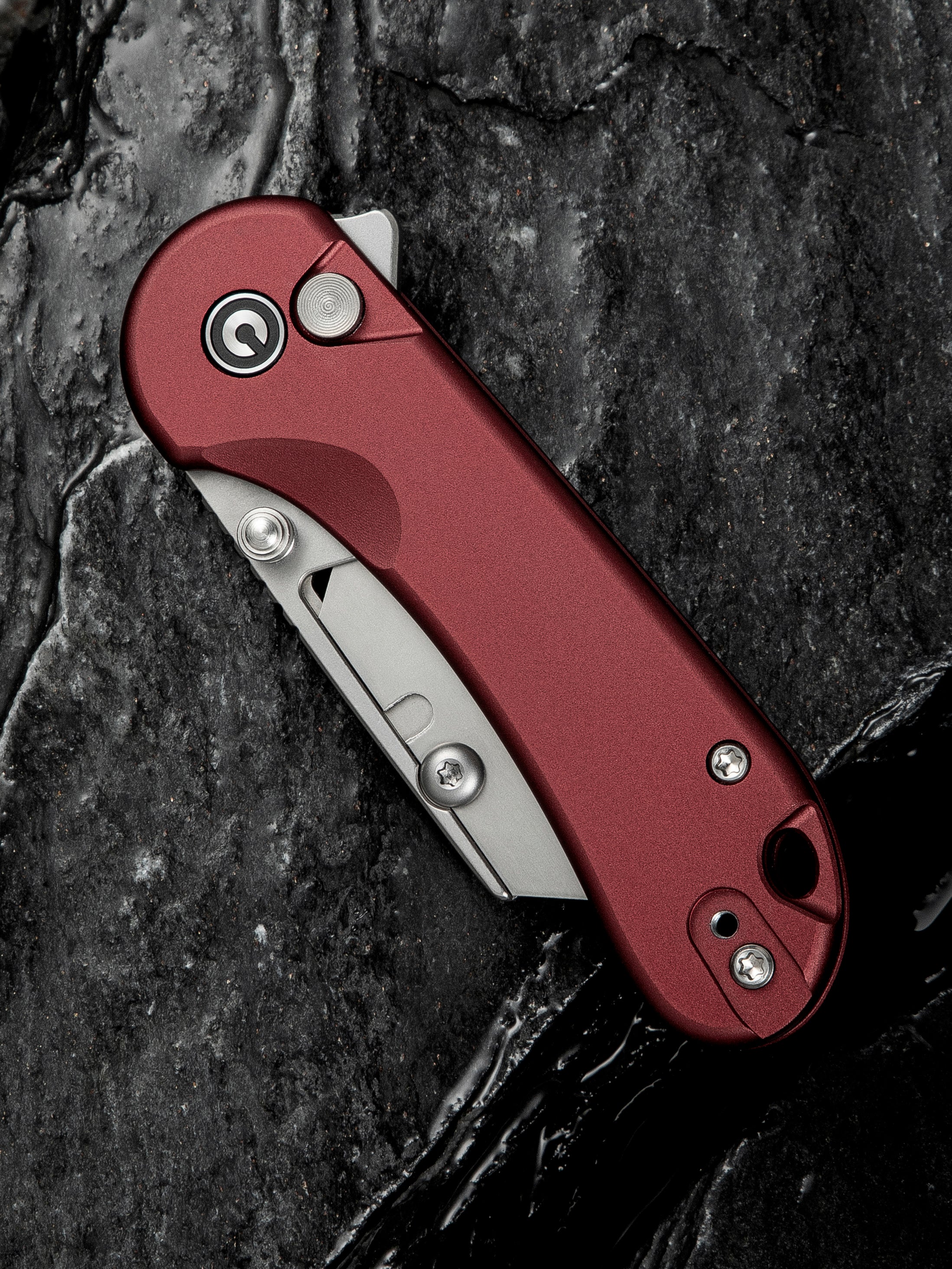 CIVIVI Elementum Utility — Burgundy Aluminum