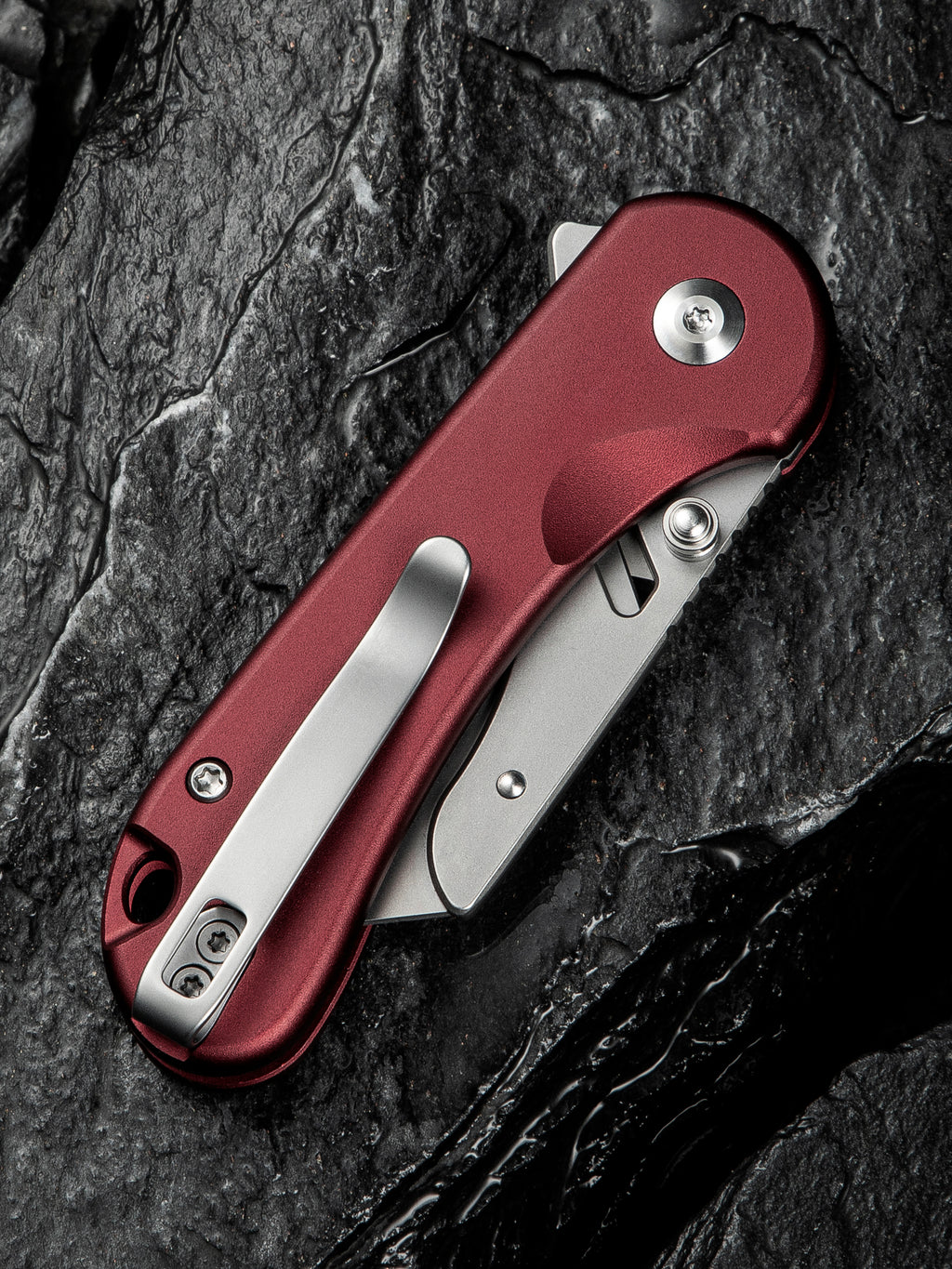 CIVIVI Elementum Utility — Burgundy Aluminum