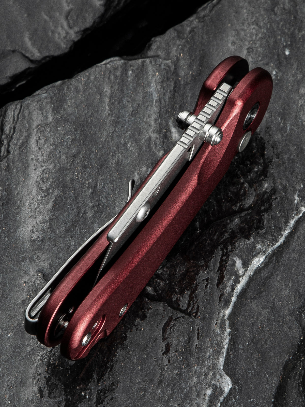 CIVIVI Elementum Utility — Burgundy Aluminum