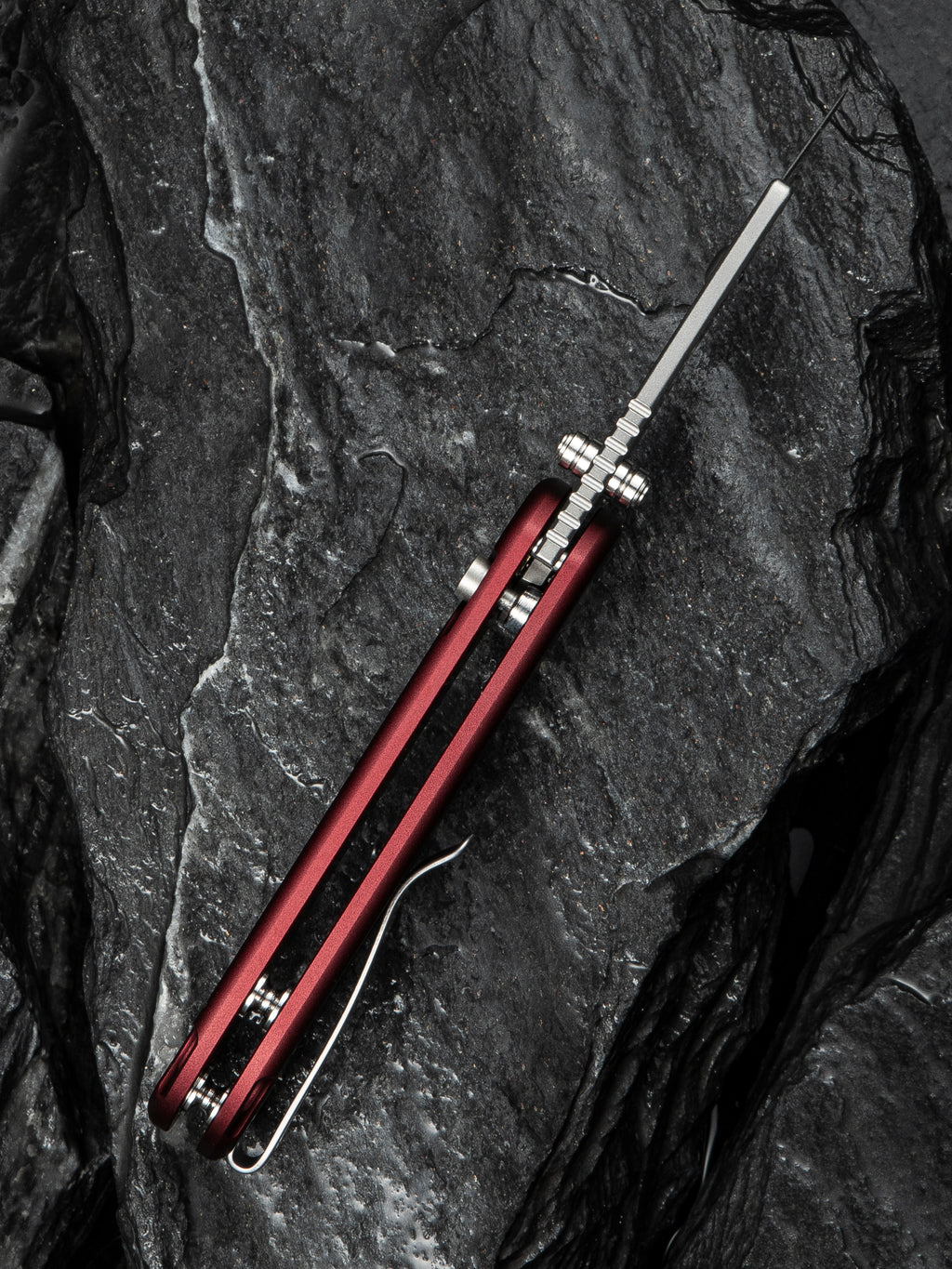 CIVIVI Elementum Utility — Burgundy Aluminum
