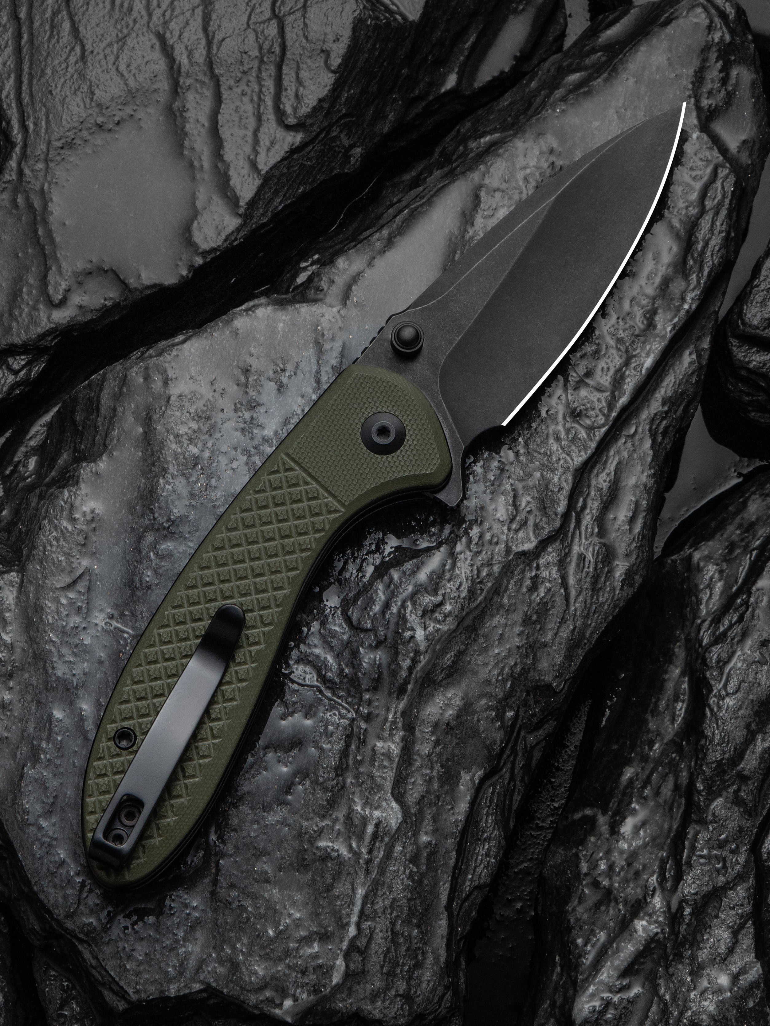 CIVIVI Faeger — Milled OD Green G10