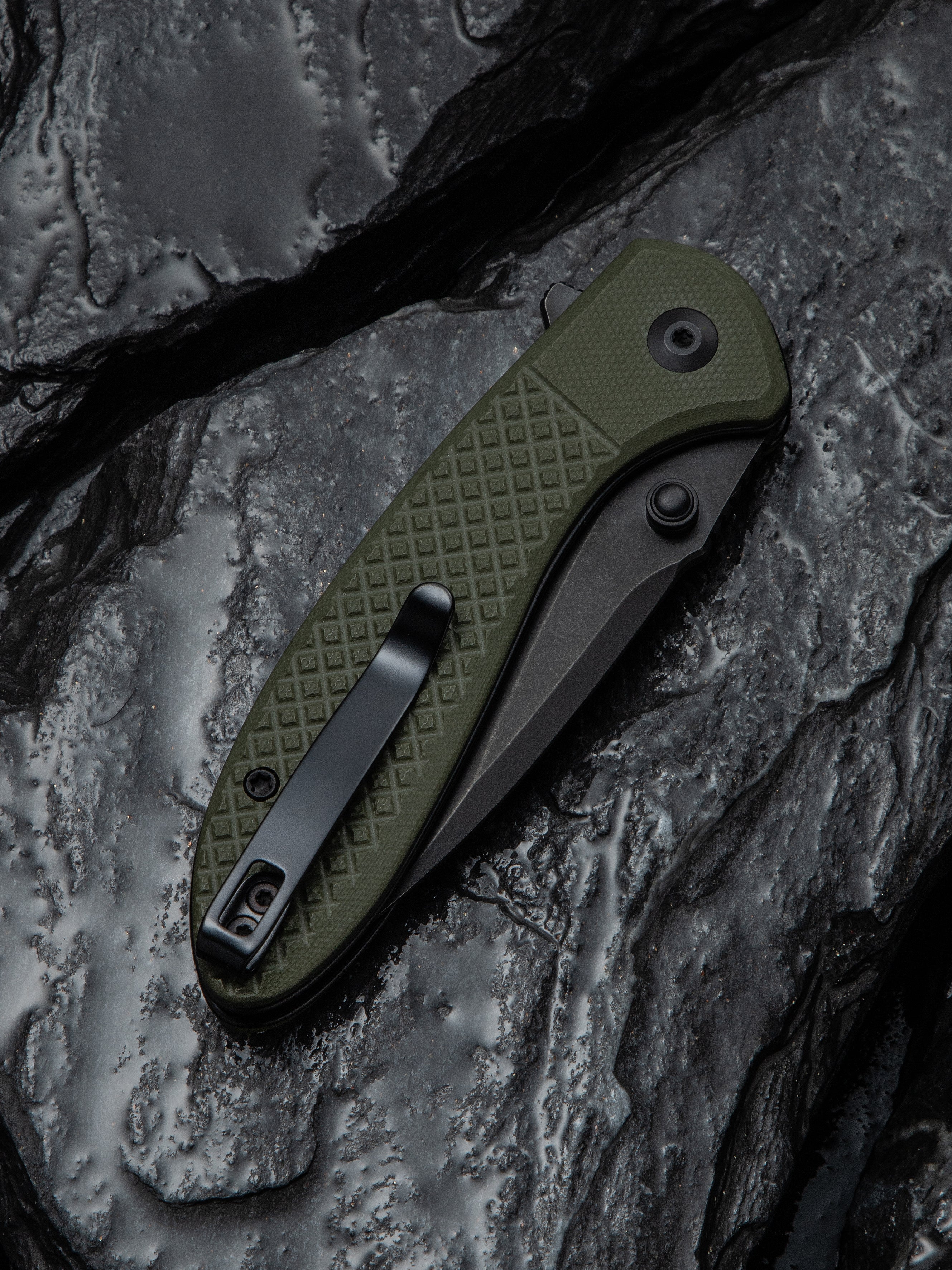 CIVIVI Faeger — Milled OD Green G10