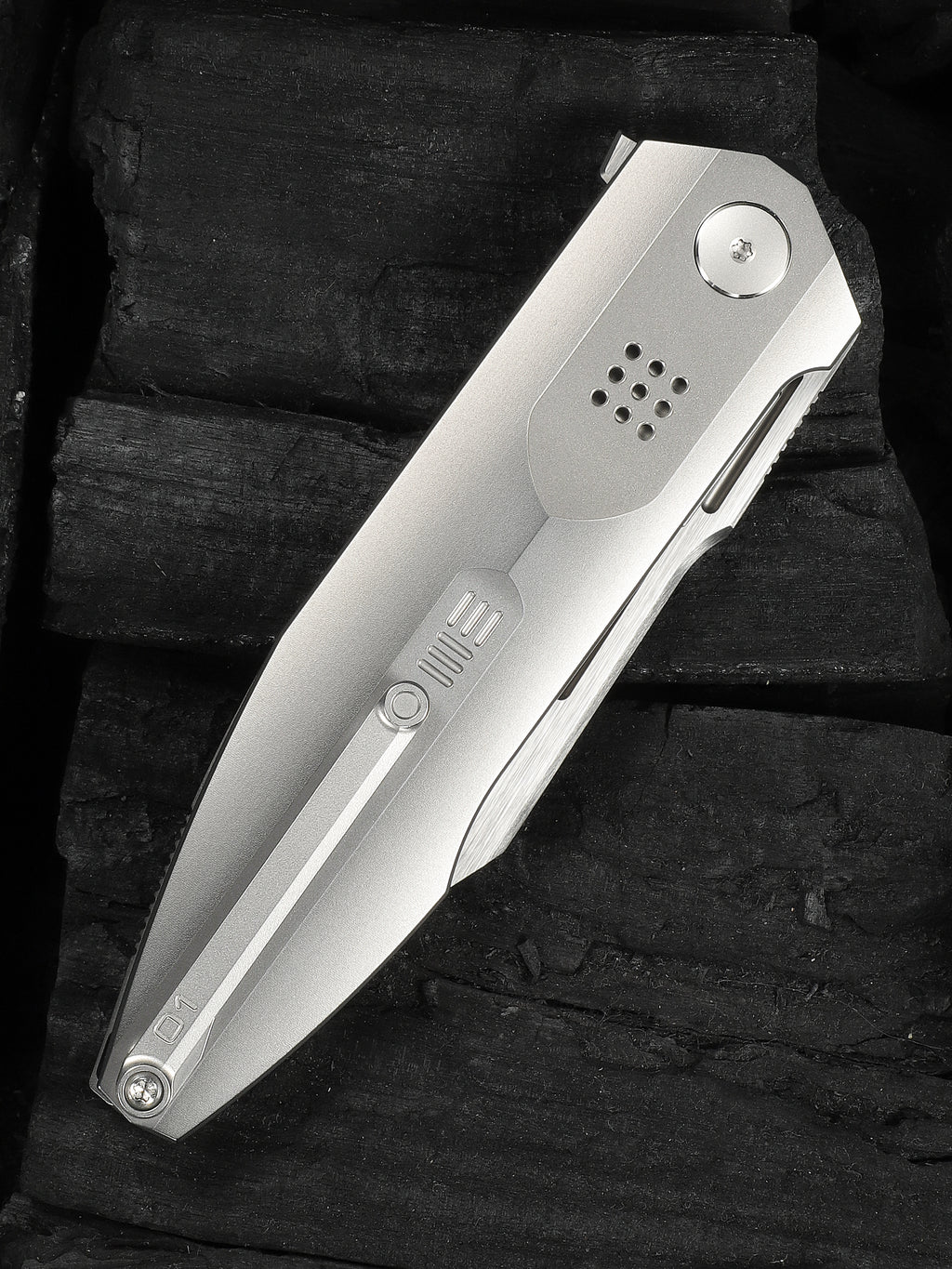 WE Flight Line — Polished Bead Blasted Titanium