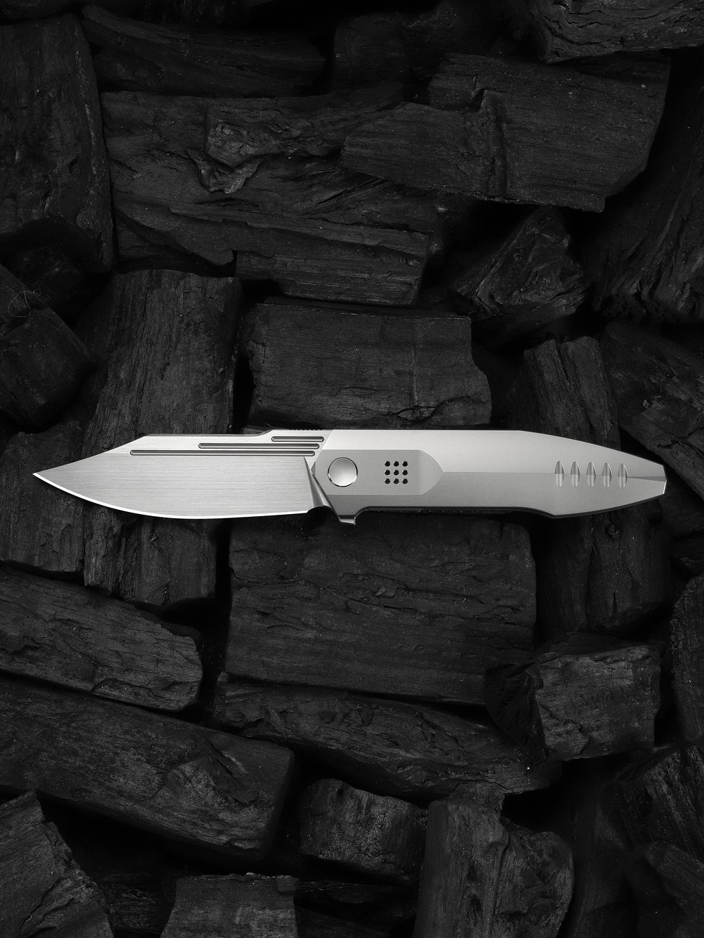 WE Flight Line — Polished Bead Blasted Titanium