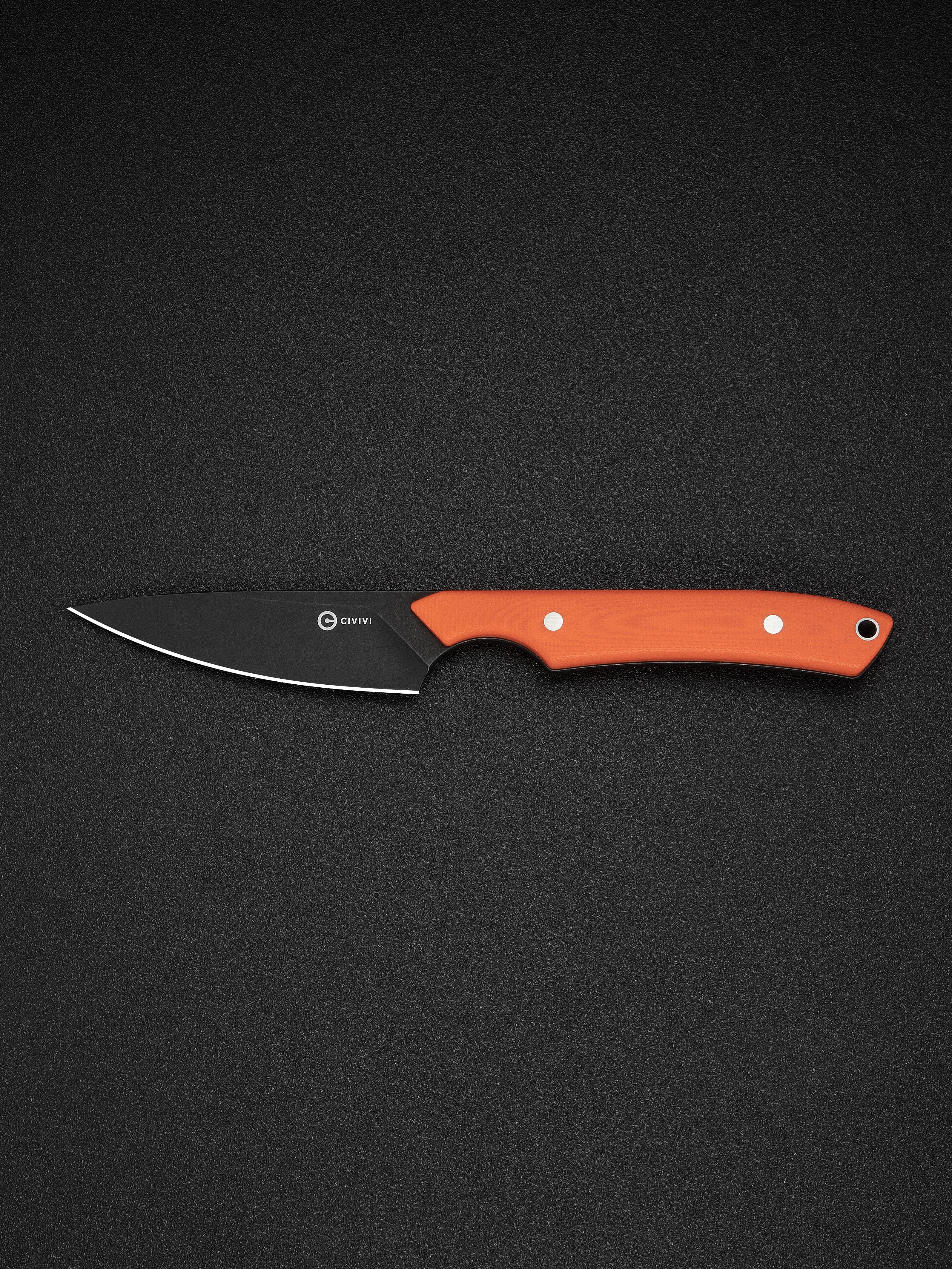 CIVIVI High Grass Field Knife — Orange G10
