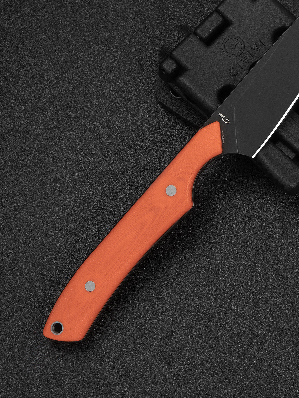 CIVIVI High Grass Field Knife — Orange G10