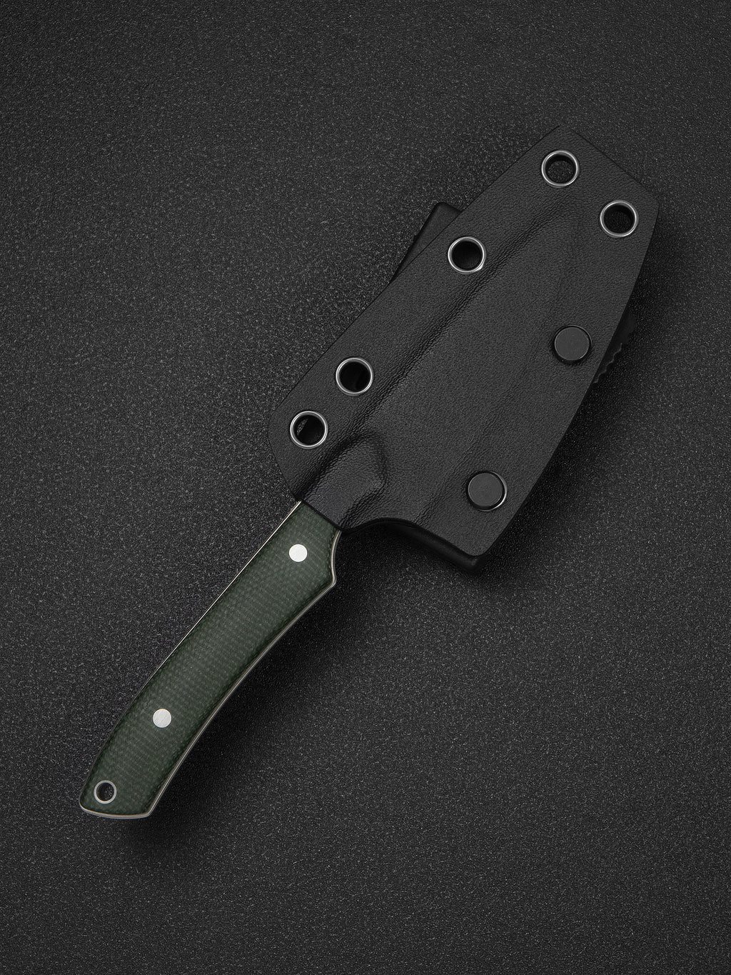 CIVIVI High Grass Field Knife — Green Canvas Micarta