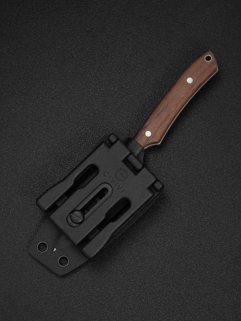 CIVIVI High Grass Field Knife — Guibourtia Wood