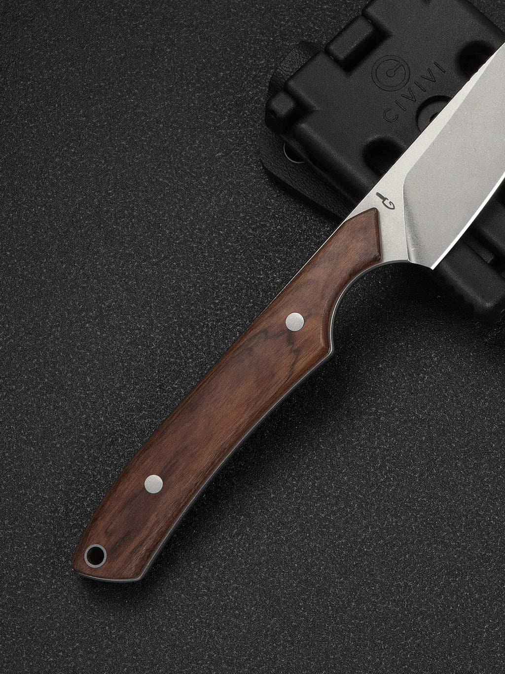 CIVIVI High Grass Field Knife — Guibourtia Wood
