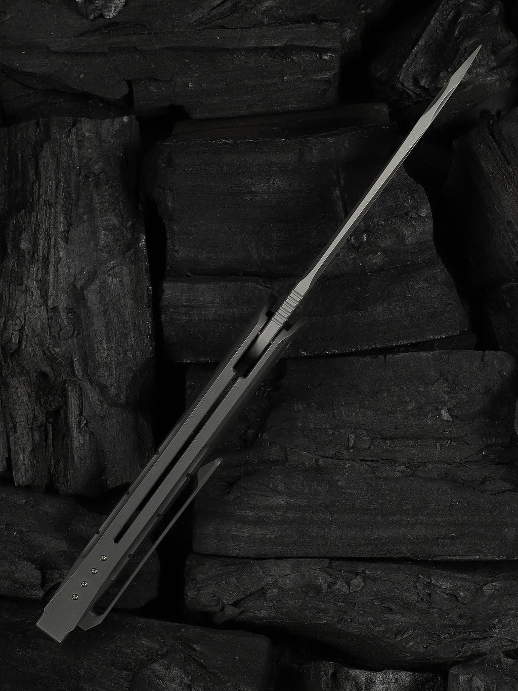WE Hull — Gray Titanium Handle & Endcap
