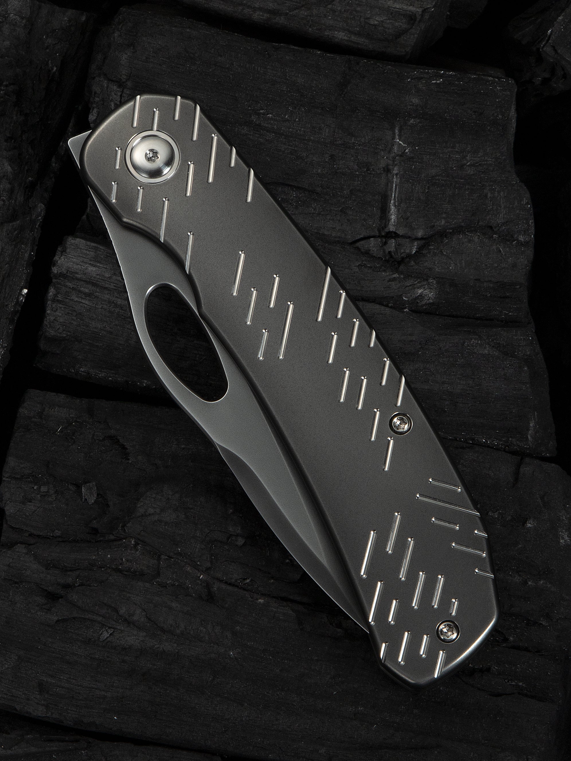 WE Inmate — Polished Gray Titanium