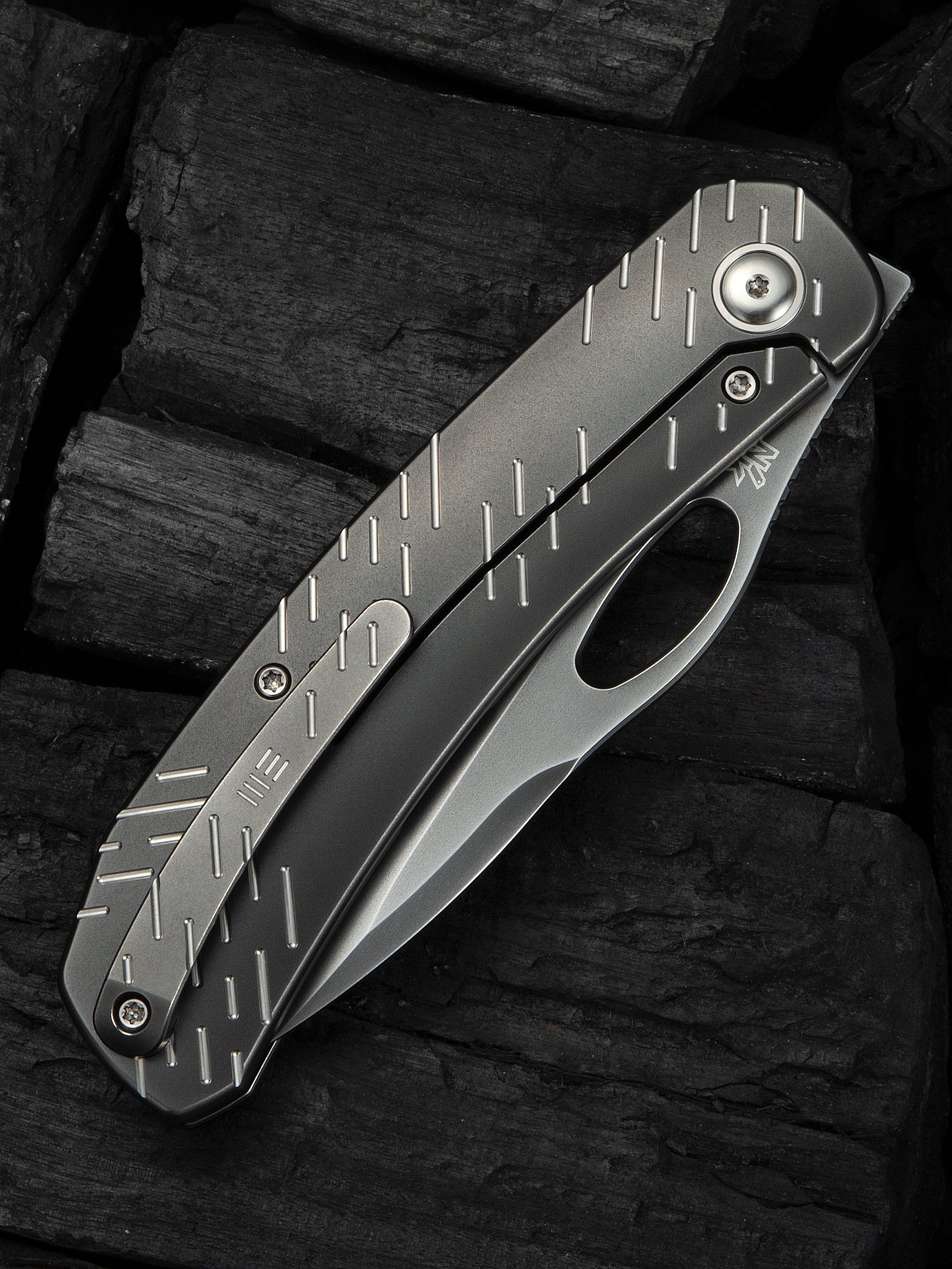 WE Inmate — Polished Gray Titanium