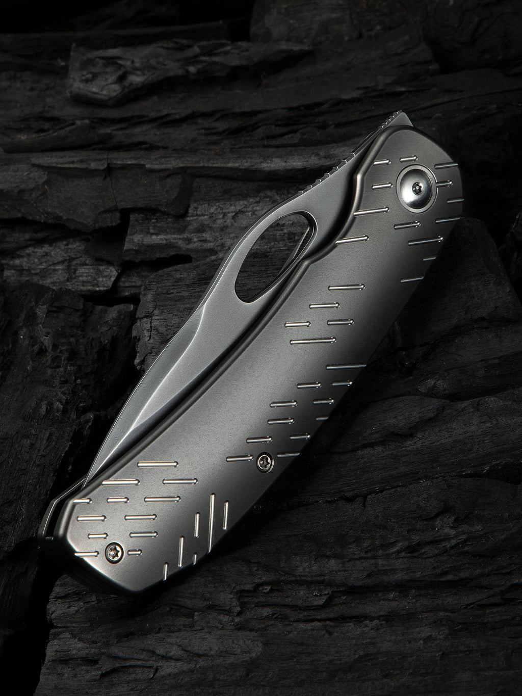 WE Inmate — Polished Gray Titanium