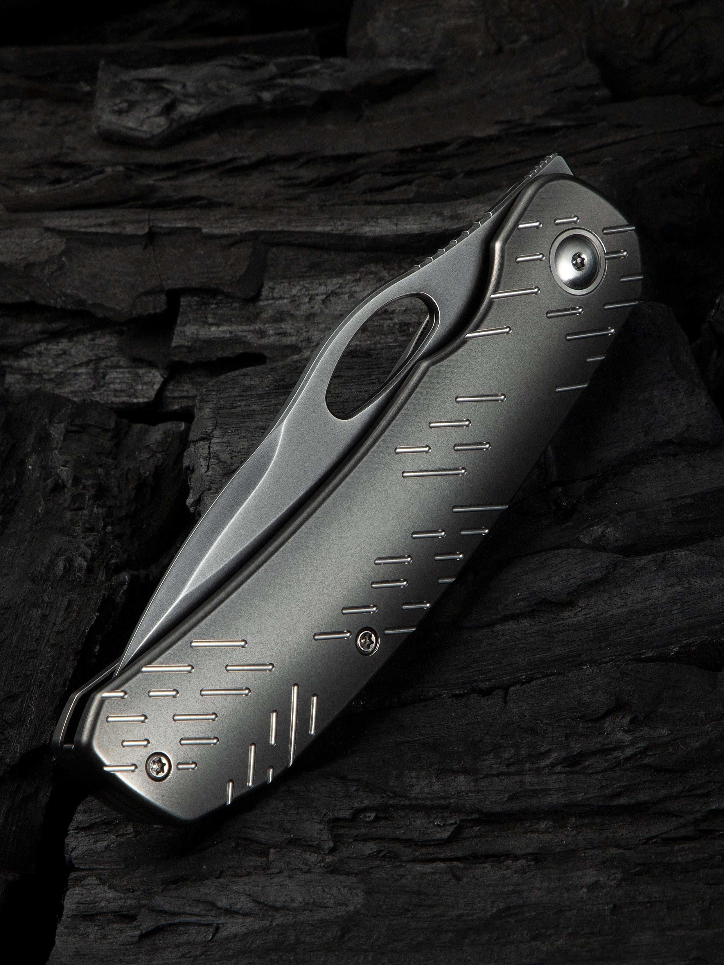 WE Inmate — Polished Gray Titanium