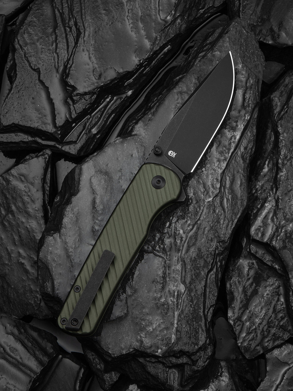 CIVIVI Iron Tide — Forest Green Aluminum